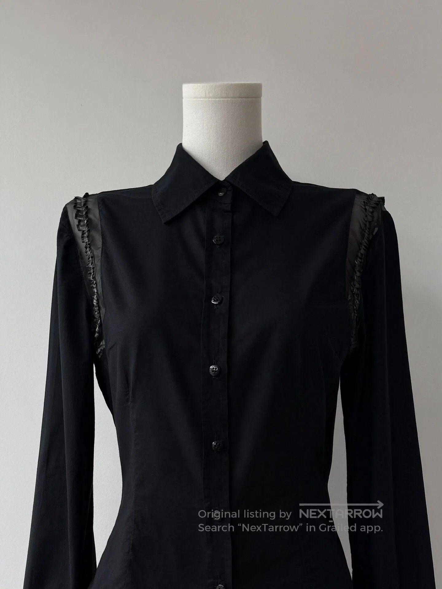 Other Jean Paul Gaultier Sheer Mesh Blouse. Size M / US 6-8 / IT 42-44 - 5 Thumbnail