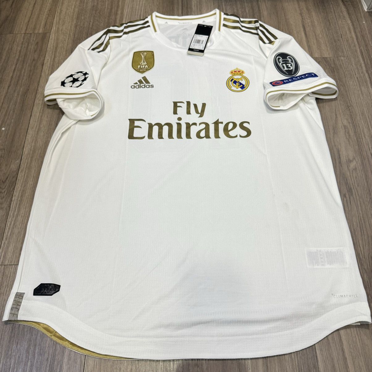 Adidas Real madrid 19/20 player issue home shirt #10 Modric (bnwt) Size US XL / EU 56 / 4 - 1 Thumbnail
