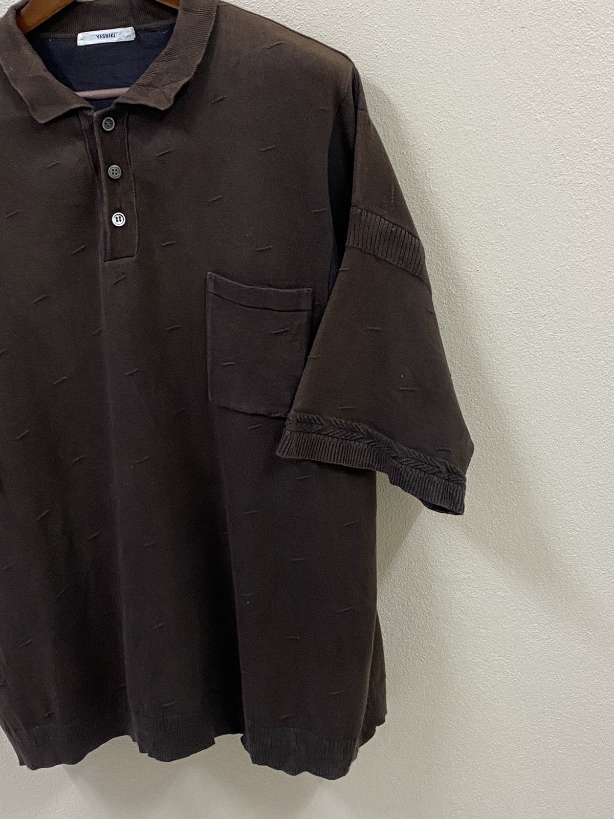 YASHIKI Yashiki Japanese Brand - Polo Size US L / EU 52-54 / 3 - 3 Thumbnail