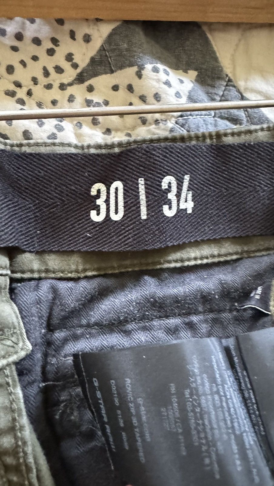 G-Star G Star Raw Rovic Zip 3D Tapered Size US 30 / EU 46 - 3 Thumbnail