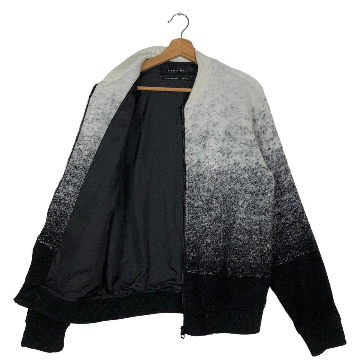 Japanese Brand 🔥2 Tones Color Bomber Jacket Zara Man Designer Size US M / EU 48-50 / 2 - 9 Thumbnail