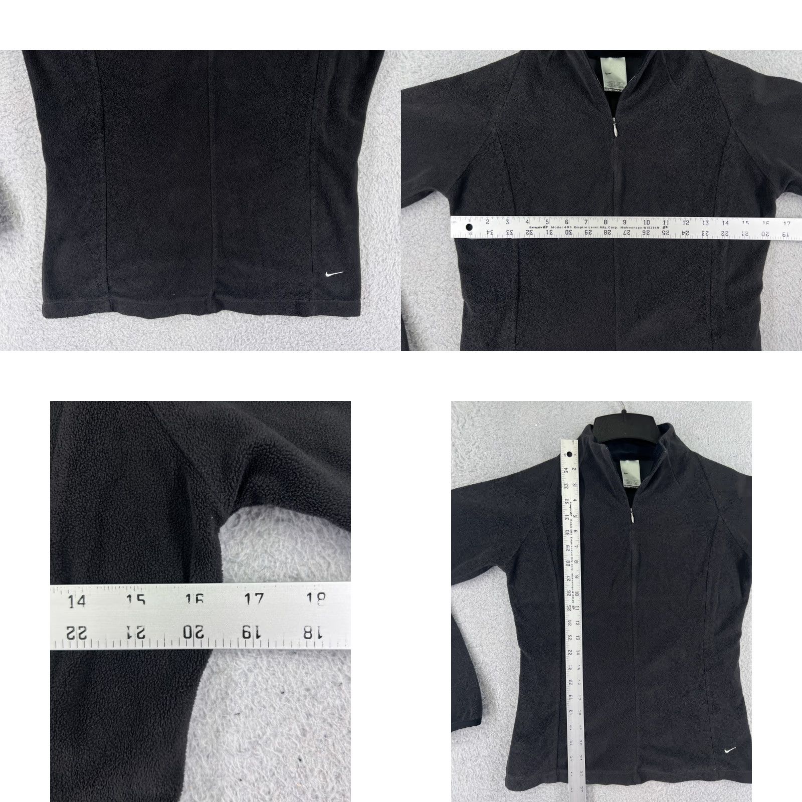Nike Nike Sweater Women's Small Black Fleece 1/4 Zip Pullover Outdoor Casual Travel Garment: Pump? Size S / US 4 / IT 40 - 8 Thumbnail