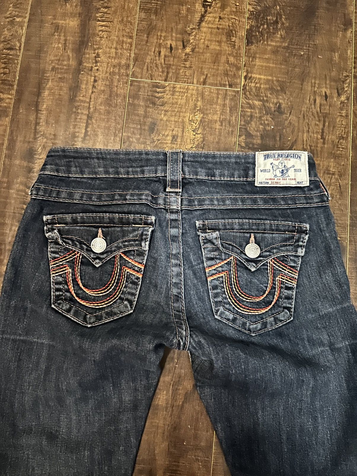 True Religion 2010 vintage true religion jeans Size 27" / US 4 / IT 40 - 3 Thumbnail