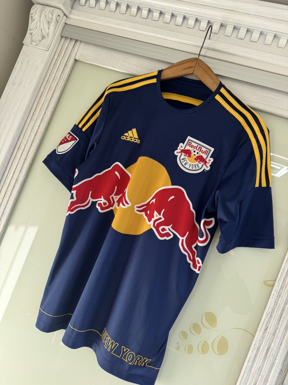 Adidas New York Red Bulls 2015-2016 Away Soccer Jersey Football Kit Size US S / EU 44-46 / 1 - 3 Thumbnail