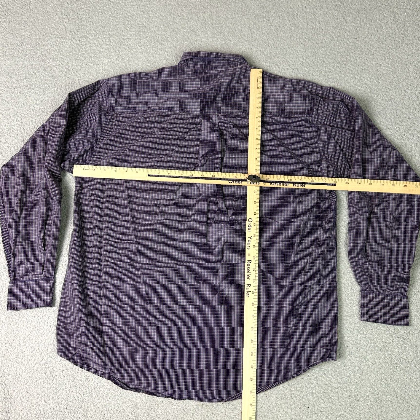 Vintage L.L. Bean Shirt Mens Large Blue Regular Button-Down Plaid Casual Soft Comfort Top Shirt Size US L / EU 52-54 / 3 - 5 Thumbnail