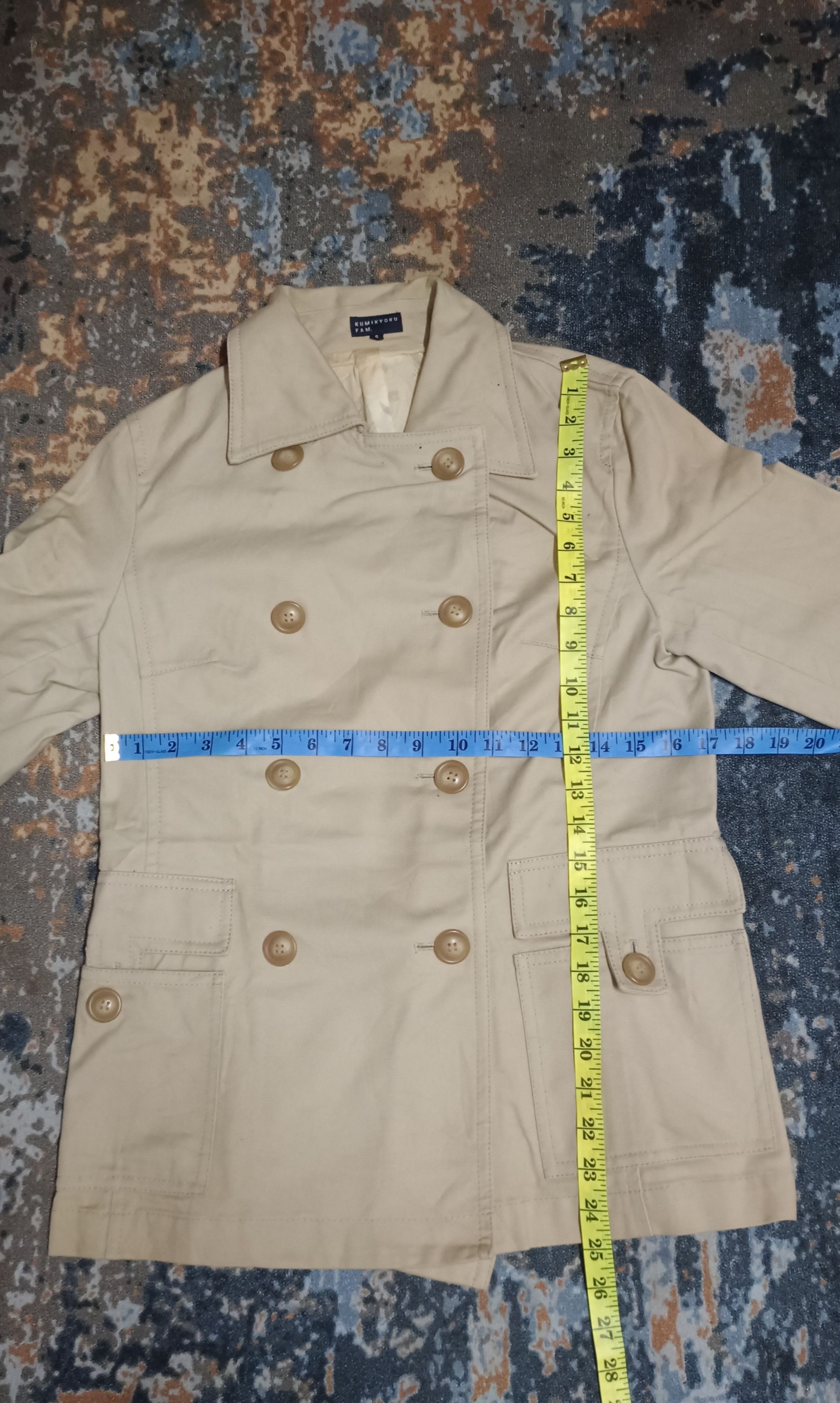 Japanese Brand × Vintage Vintage kumikyoku Fam woll jacket Size S / US 4 / IT 40 - 10 Thumbnail