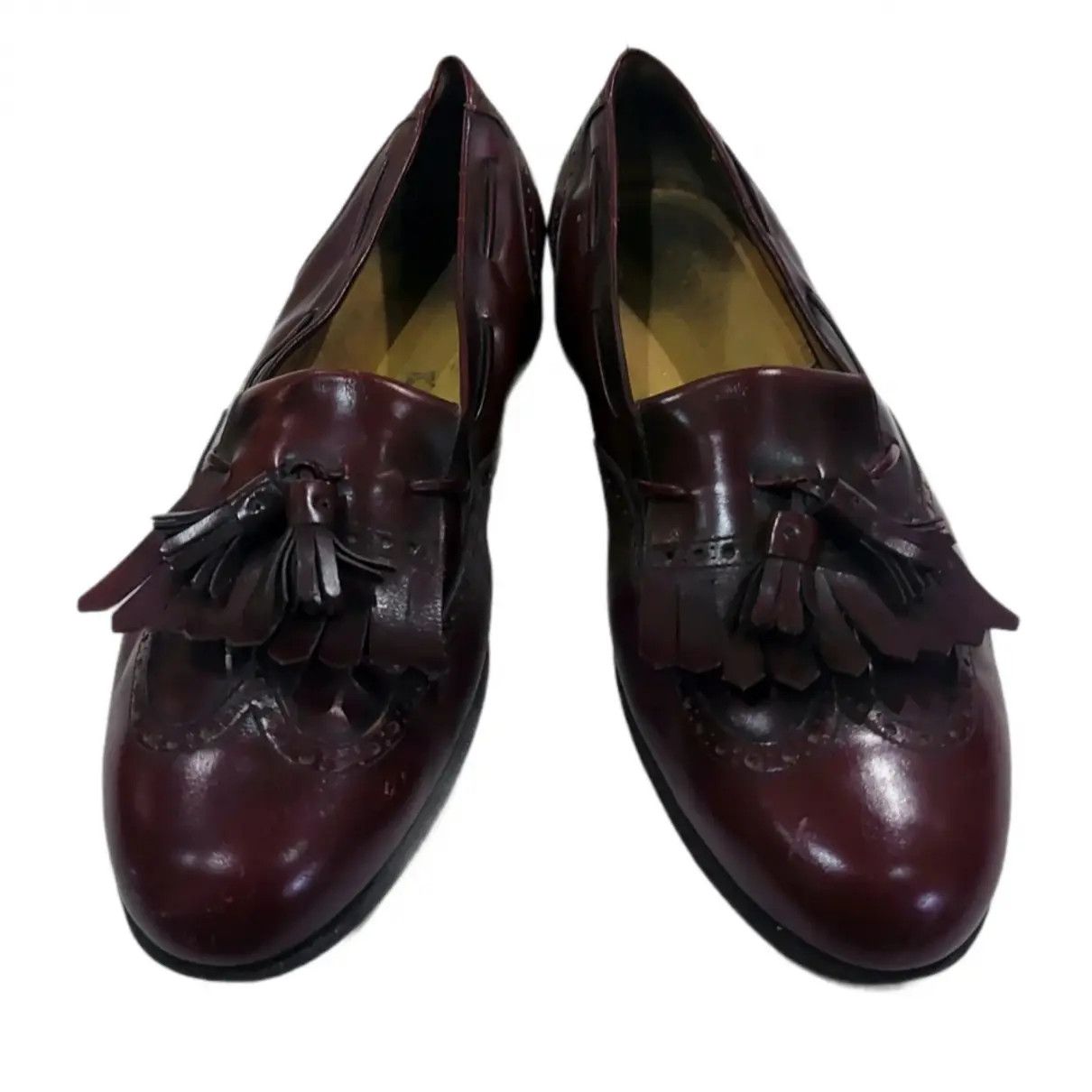 Vintage Salvatore Ferragamo Made in Italy Leather Loafer