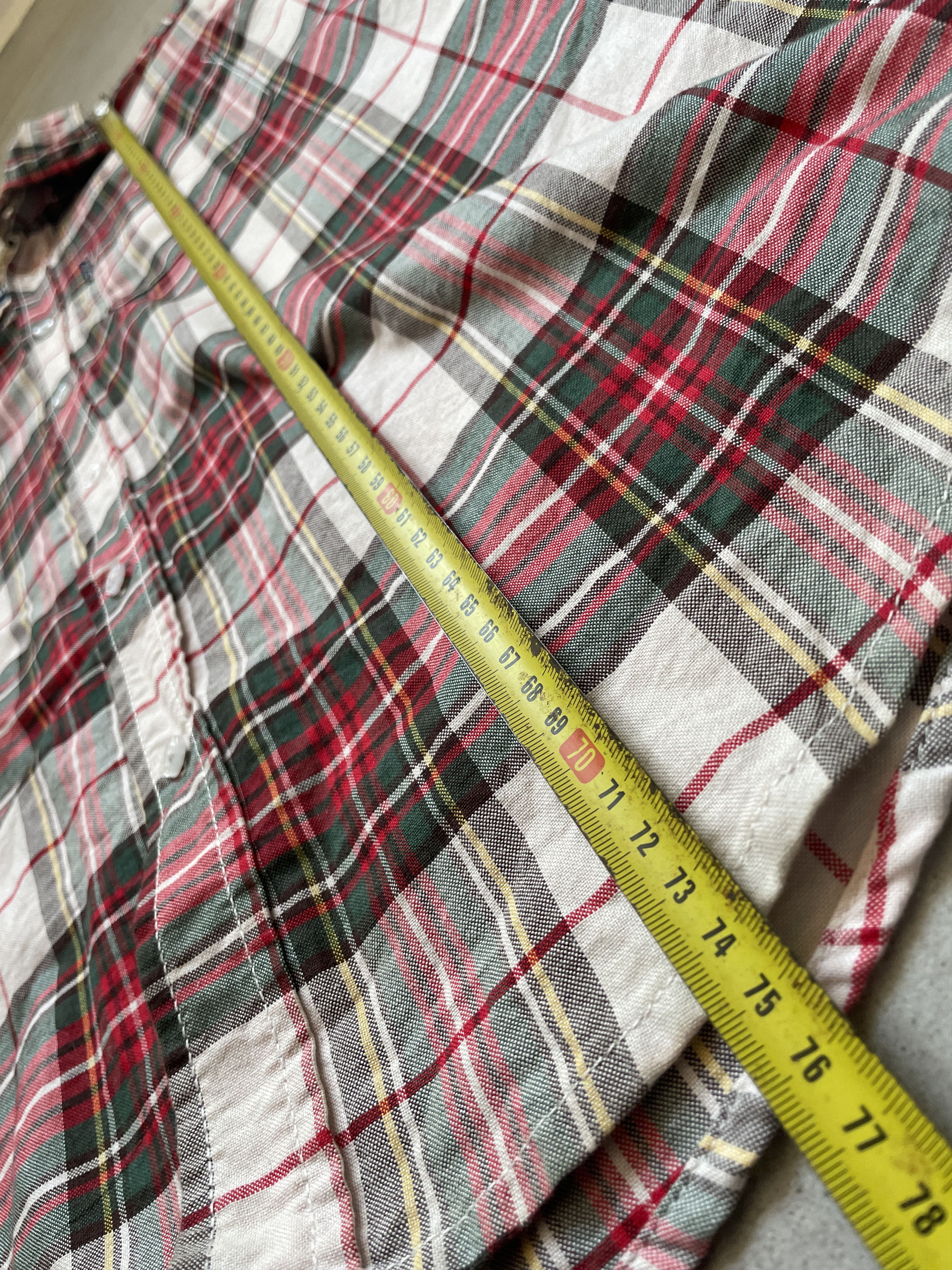 Ecko Unltd. Y2K ECKO UNLTMD UNLIMITED CHECKED RED WHITE BUTTONS UP SHIRT Size US M / EU 48-50 / 2 - 6 Thumbnail