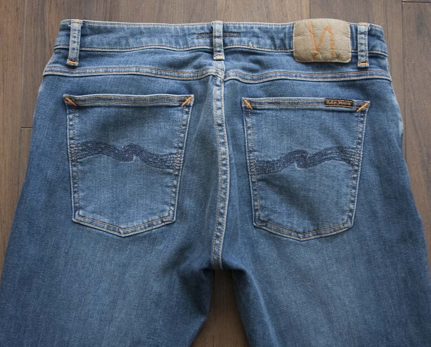Nudie Jeans Nudie Jeans Skinny Lin Size 32x31 Blue Navy Size US 32 / EU 48 - 4 Thumbnail