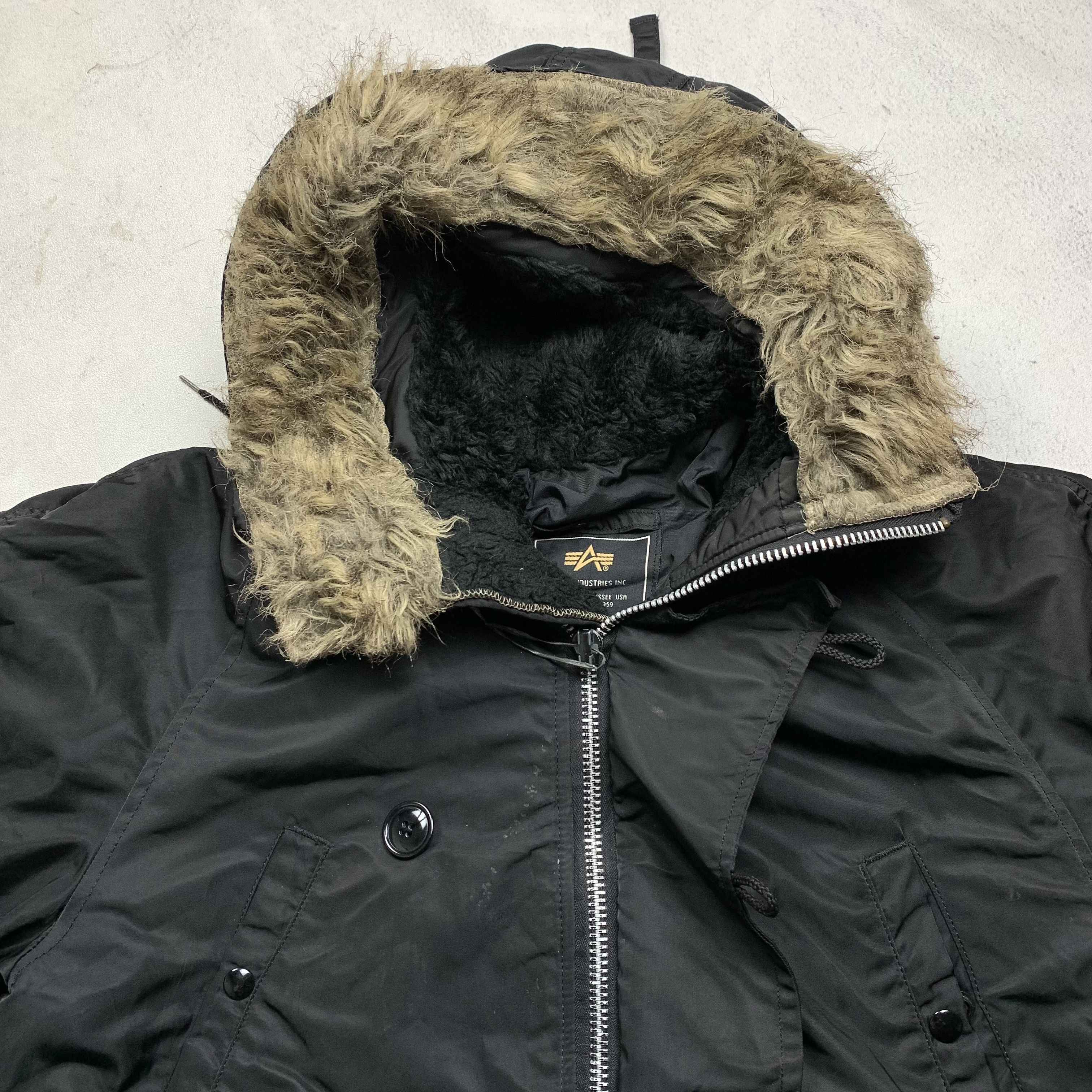 Vintage Alpha Industries N3B Parka Jacket
