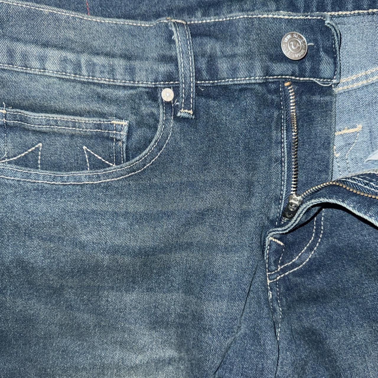True Religion Geno Relaxed Slim Jeans Size US 33 - 3 Thumbnail