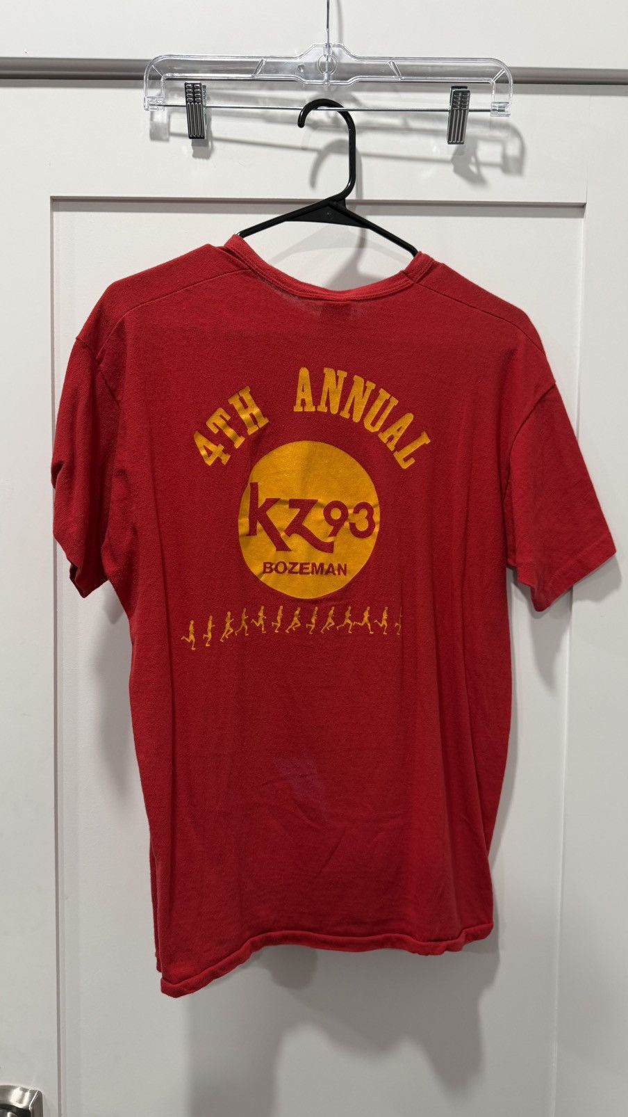 Vintage GOLDEN R SINGLE STICH RUSSEL ROSKIE RUN SHIRT Size US XL / EU 56 / 4 - 5 Thumbnail