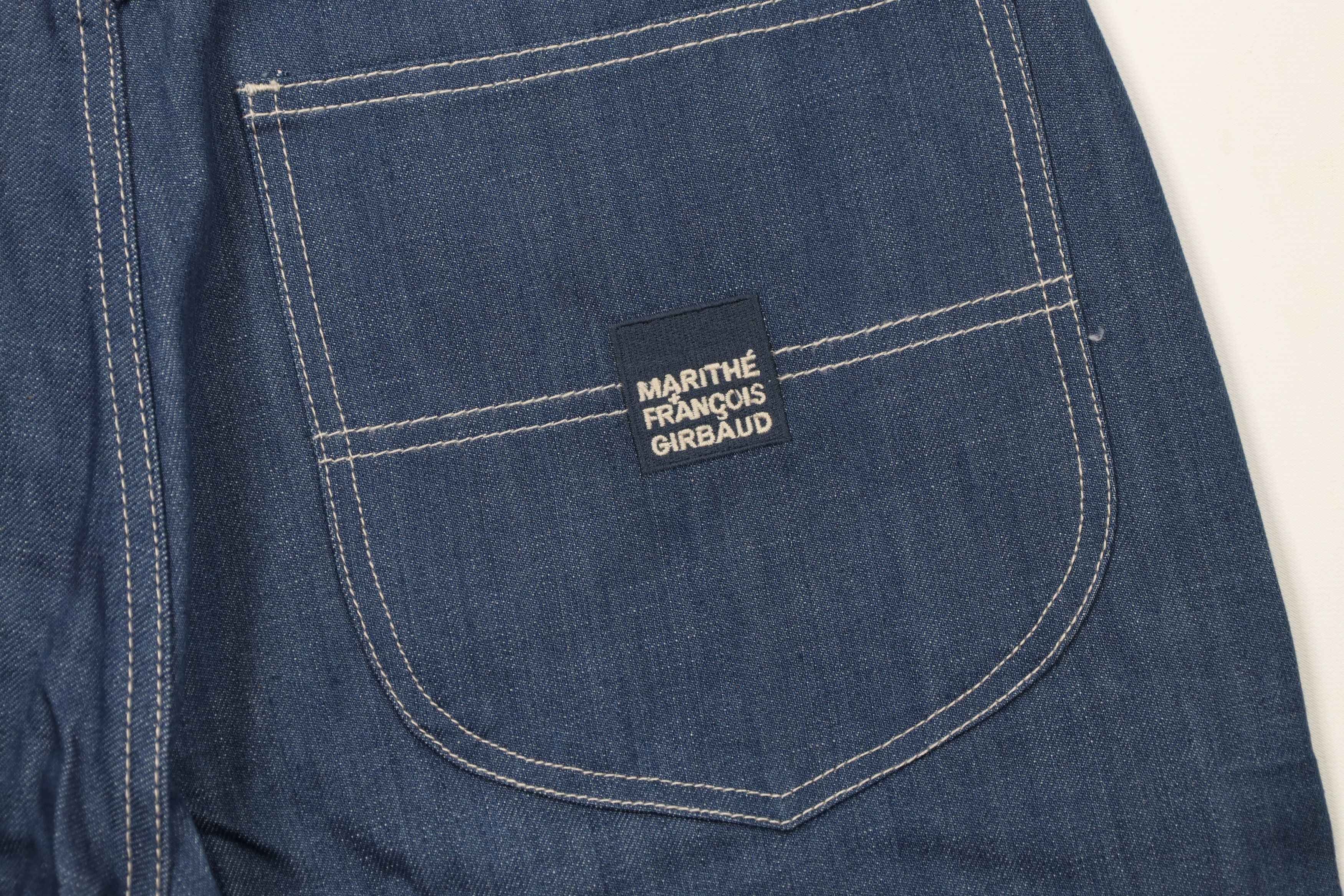 Marithe + Francois Girbaud × Vintage Deadstock Vintage 90s Marithe Francois Girbaud Jean Shorts Size US 33 - 15 Thumbnail