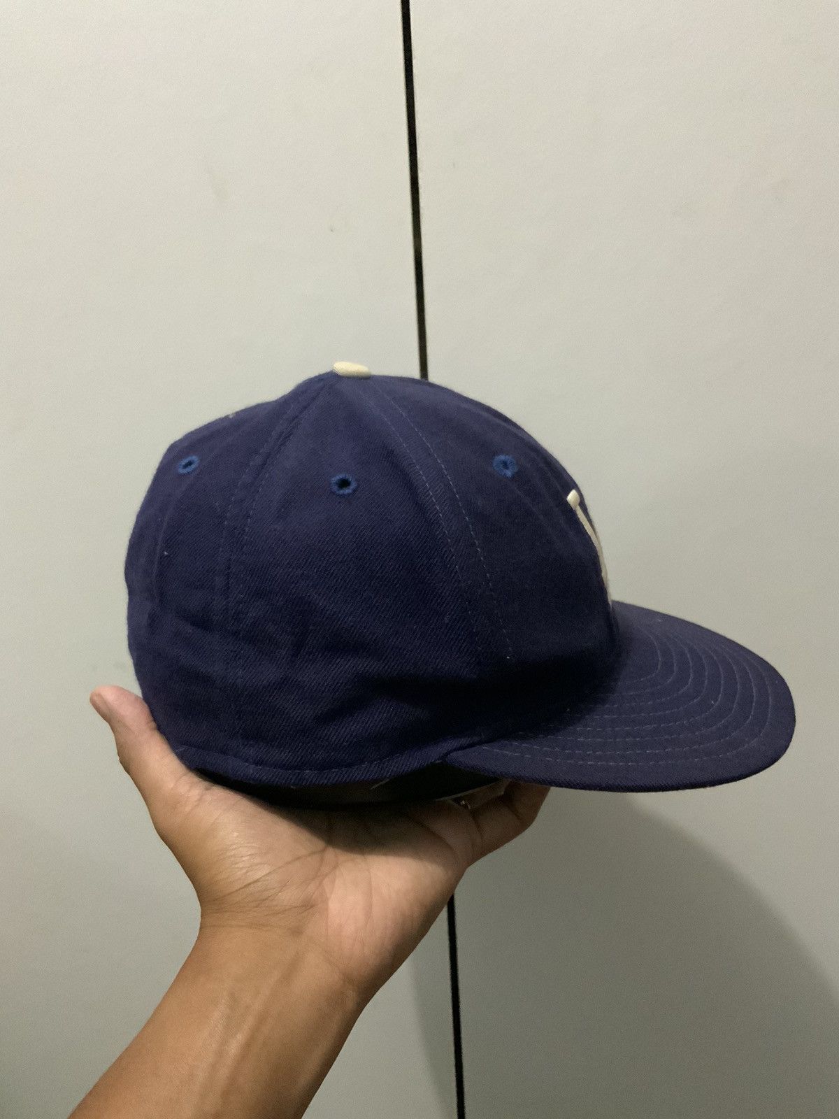 New Era Vintage New Era LA wool Fitted Hat Size ONE SIZE - 4 Thumbnail