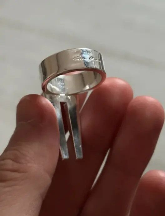 Rick Owens Rick Owens Silver Ring Braclet Necklace Avant Garde EX0237 Size ONE SIZE - 7 Thumbnail