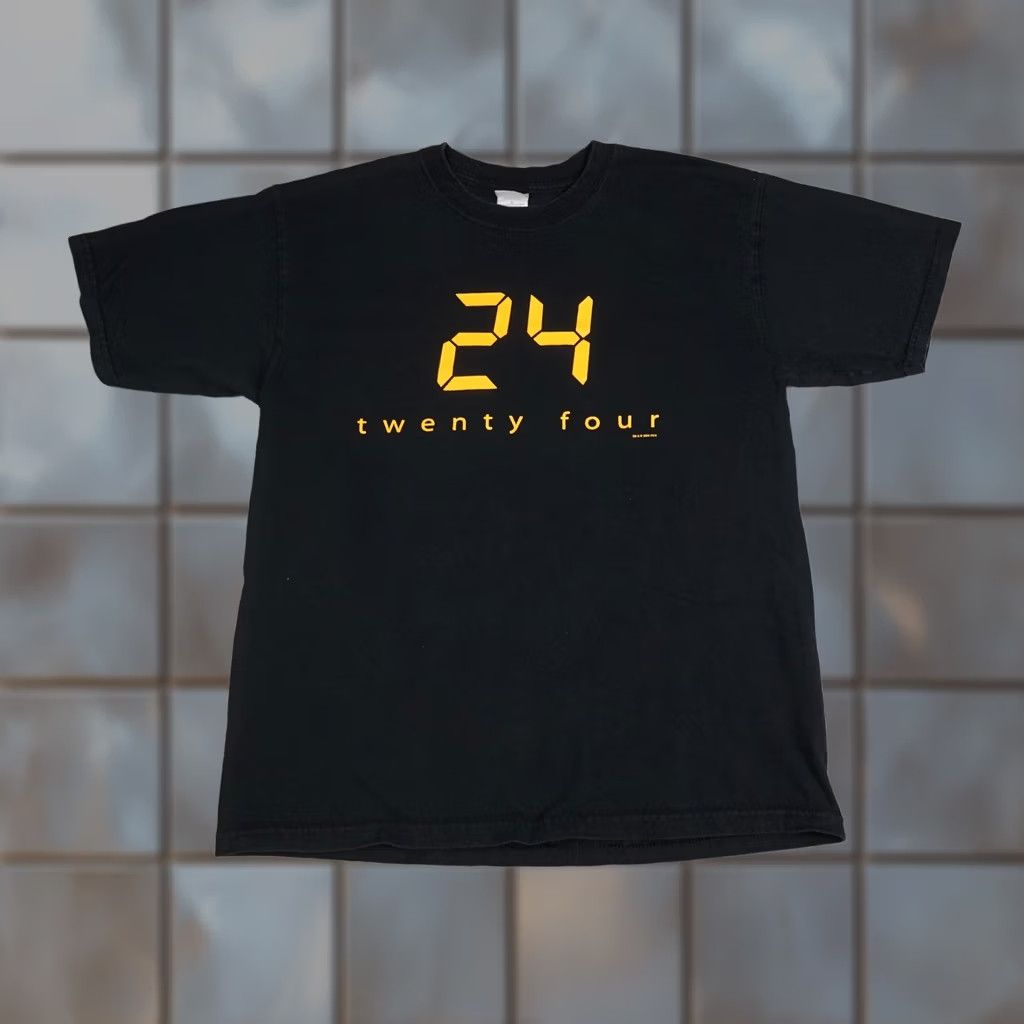 Gildan VINTAGE Gildan 24 Shirt Mens L Black Graphic TV Shows 24 Tee 2004 Size US L / EU 52-54 / 3 - 1 Thumbnail
