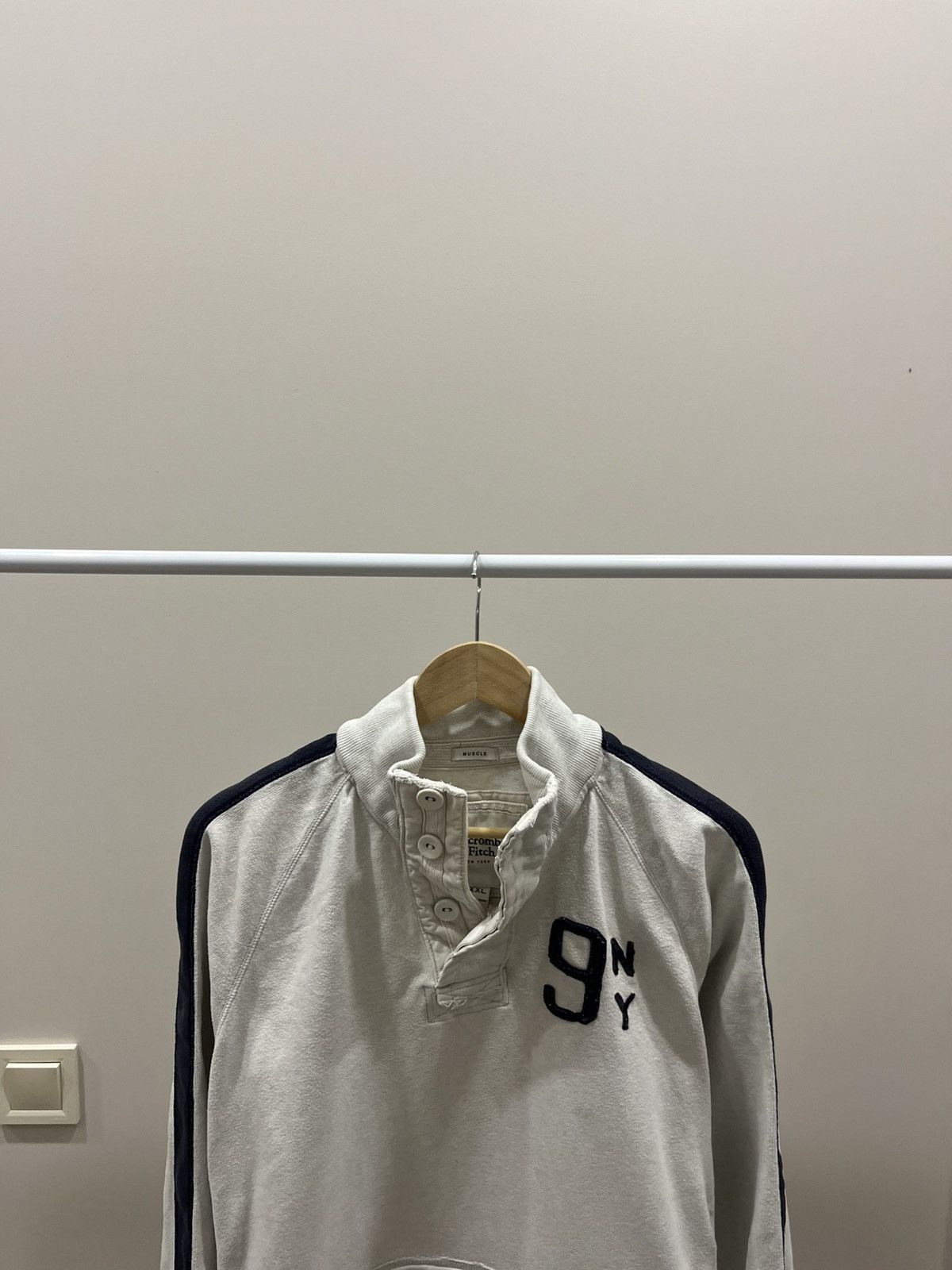 Japanese Brand Vintage Abercrombie & Fitch Sweater Muscle Pullover Y2K Size US XXL / EU 58 / 5 - 2 Thumbnail