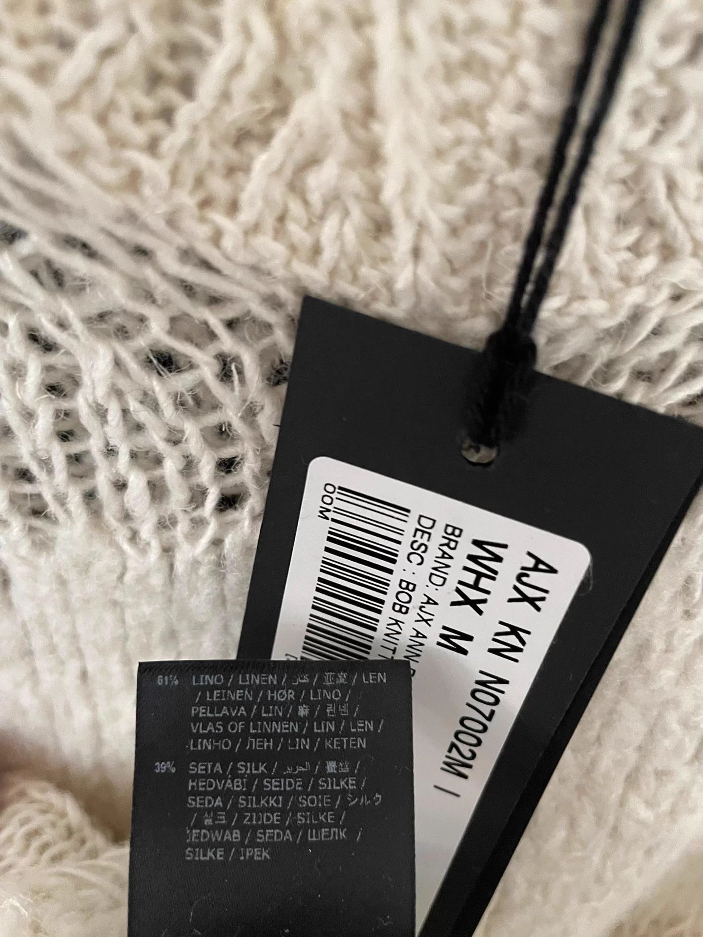 Ann Demeulemeester Ann Demeulemeester 22ss Men's Knitted Vest/Sweater Size US M / EU 48-50 / 2 - 4 Thumbnail