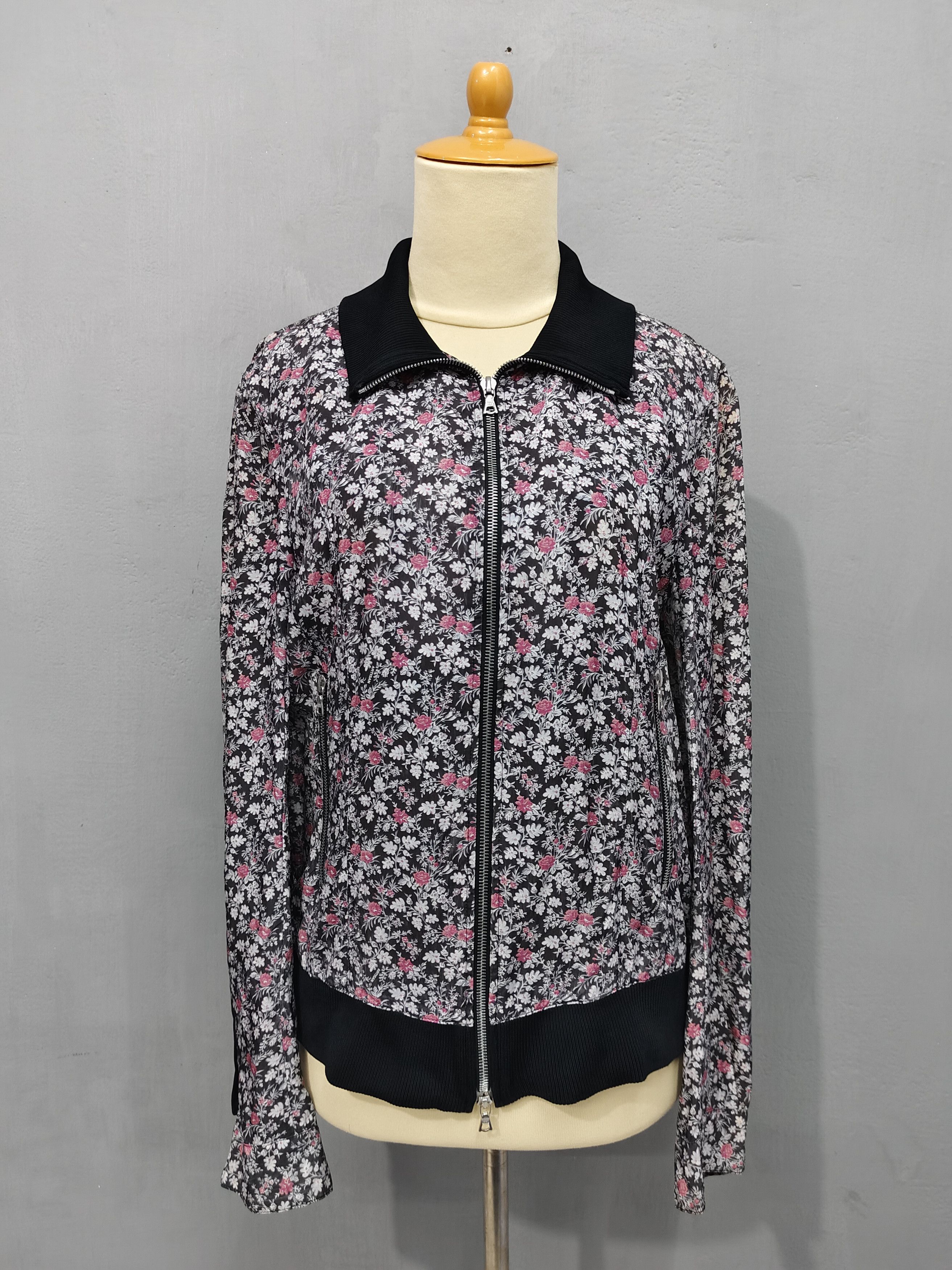 Japanese Brand 🇯🇵 Artisan 🇯🇵 by Five Fox Florals Graphic Cupra Jacket Size L / US 10 / IT 46 - 12 Thumbnail