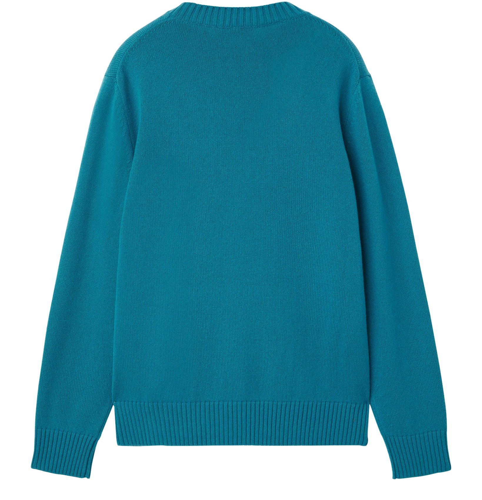 Loro Piana o1srvl11e1024 Parksville Crewneck Sweater in Sea Blue Size US L / EU 52-54 / 3 - 2 Thumbnail