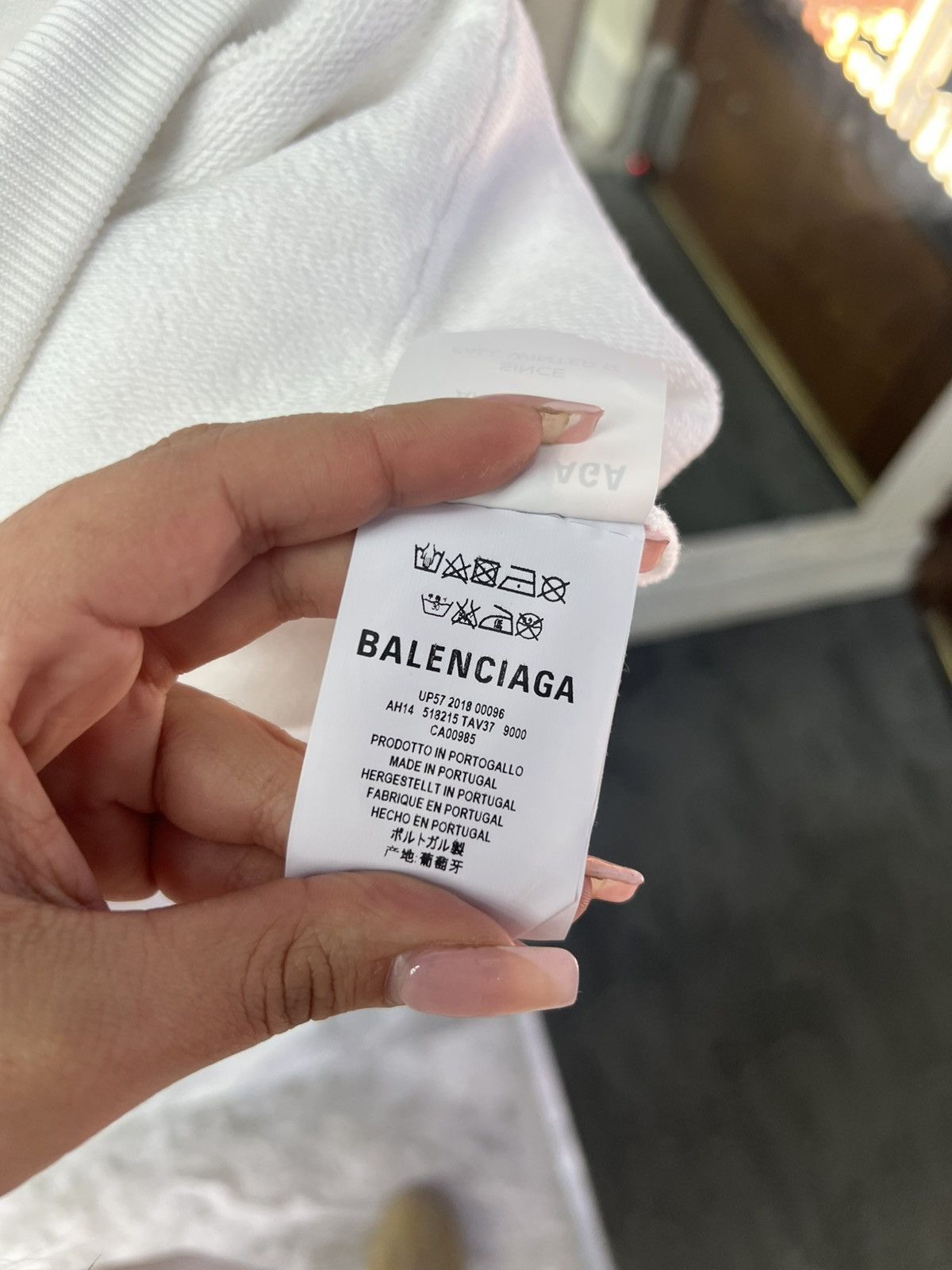 Balenciaga Balenciaga White Hoodie Size XS / US 0-2 / IT 36-38 - 13 Thumbnail