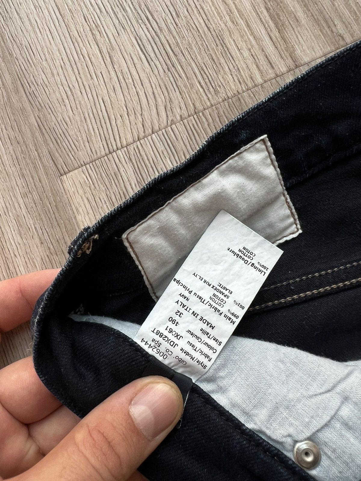 Jil Sander × Vintage Vintage Jil Sander Dark Blue Jeans Denim Pants Size US 32 / EU 48 - 8 Thumbnail