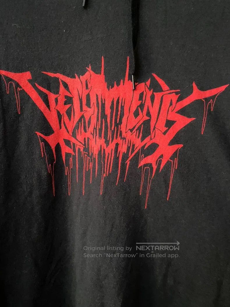 Vetements Vetements 18ss Graphic Print Hoodie. Size US S / EU 44-46 / 1 - 2 Thumbnail