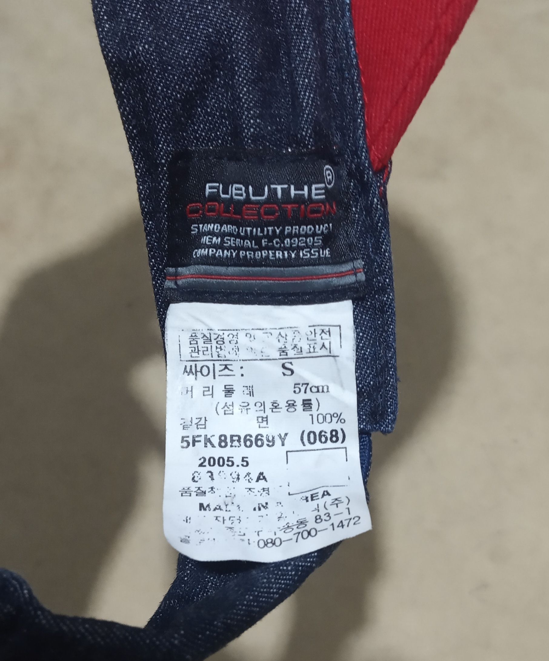 Fubu Fubu Jeans Visor Hat Cap Size ONE SIZE - 4 Thumbnail