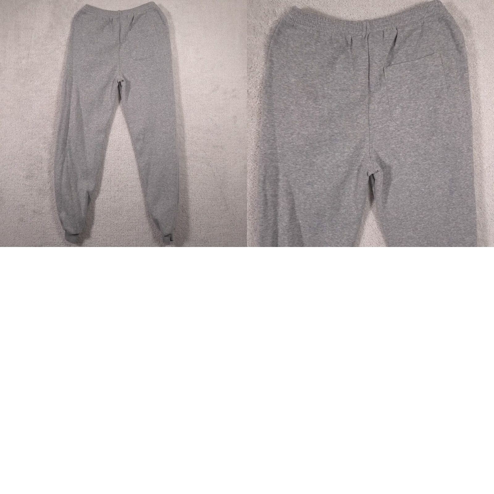 Vintage National Federation Pants Mens Medium Gray Fleece Joggers Sweatpants Size US 31 - 9 Thumbnail