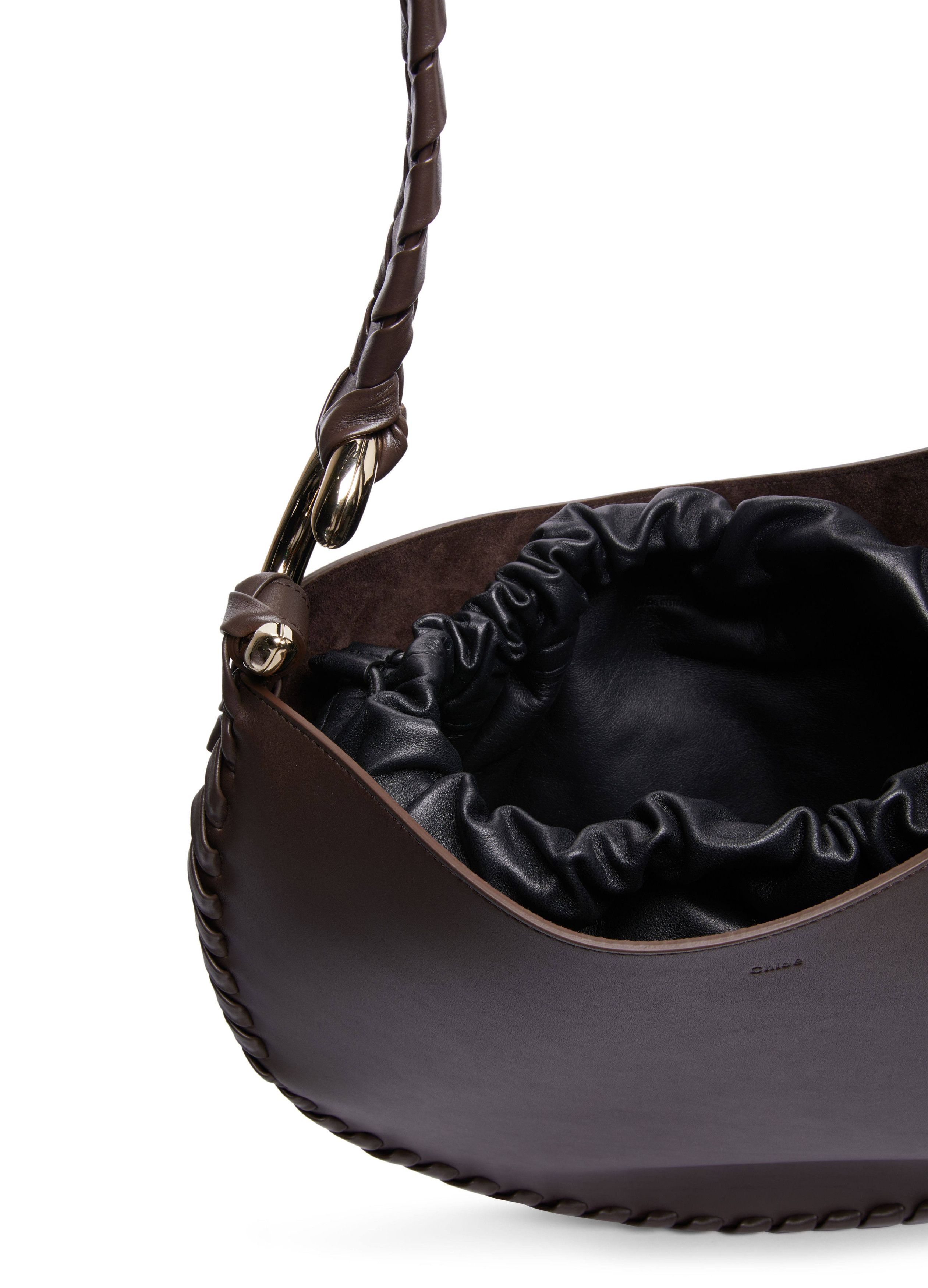o1loc1c0424 Size: OS CHC22 Mate Large Hobo Bag in Bold Brown