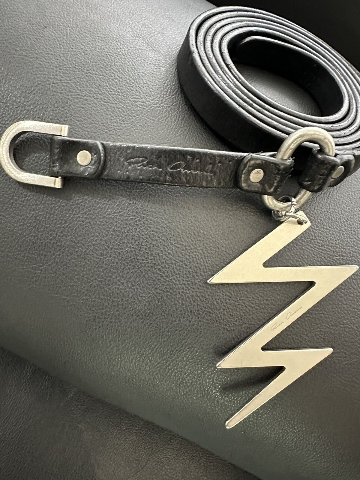 Rick Owens Rick Owens Leather Belt Size ONE SIZE - 2 Thumbnail