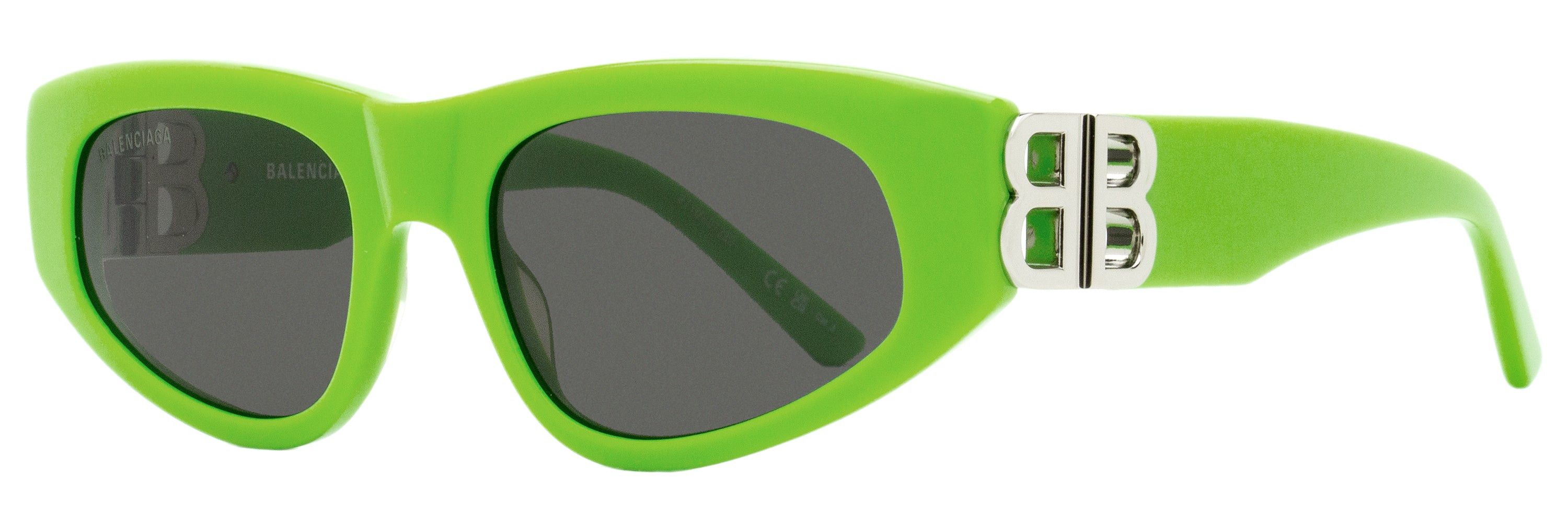 Balenciaga NEW BALENCIAGA BB0287S 005 SUNGLASSES GREEN CAT  display picture 2