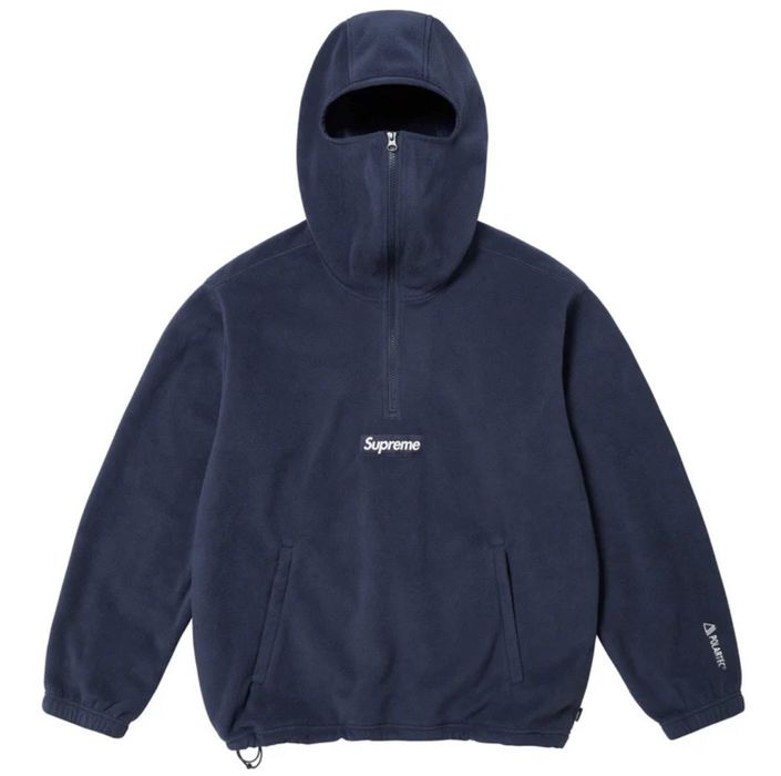 Supreme Supreme x Polartec facemask half zip hooded sweatshirt