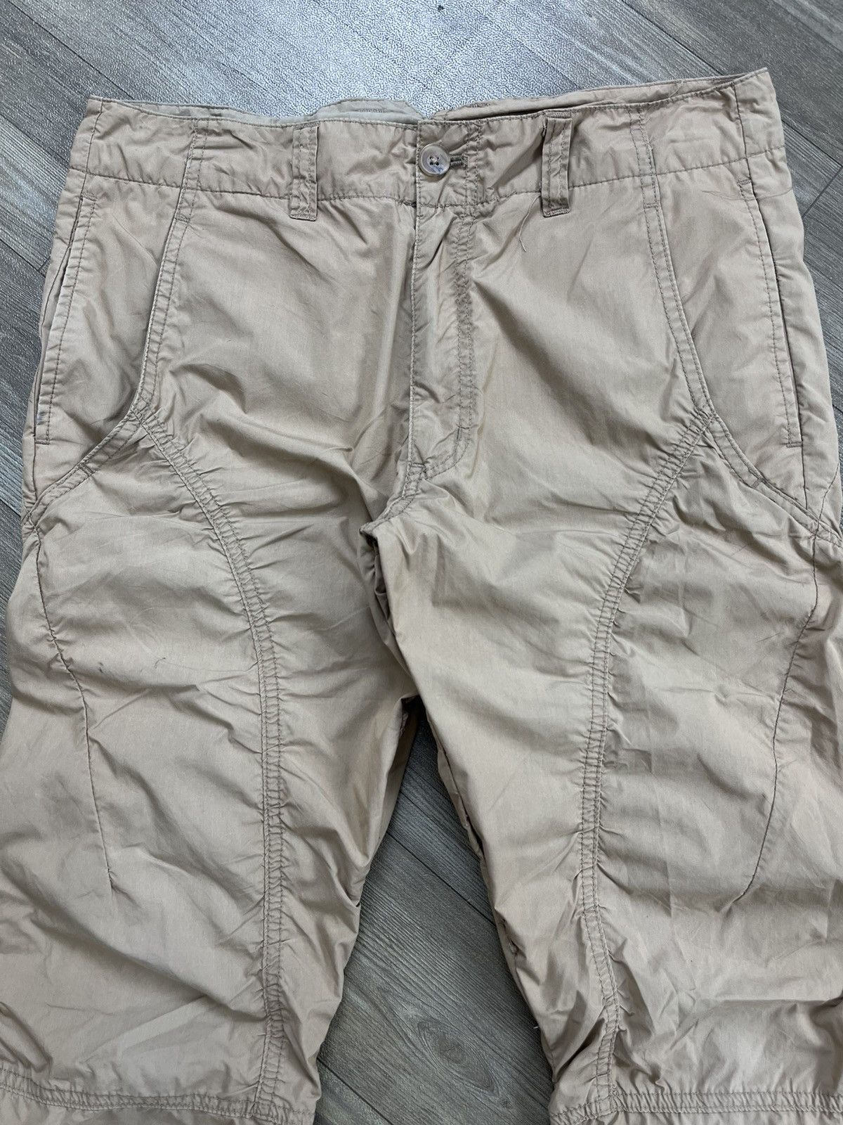 Tornado Mart 2000s Tornado Mart Japan Ruched Slim Fit Pants Lgb Style Y2K Size US 31 - 7 Thumbnail