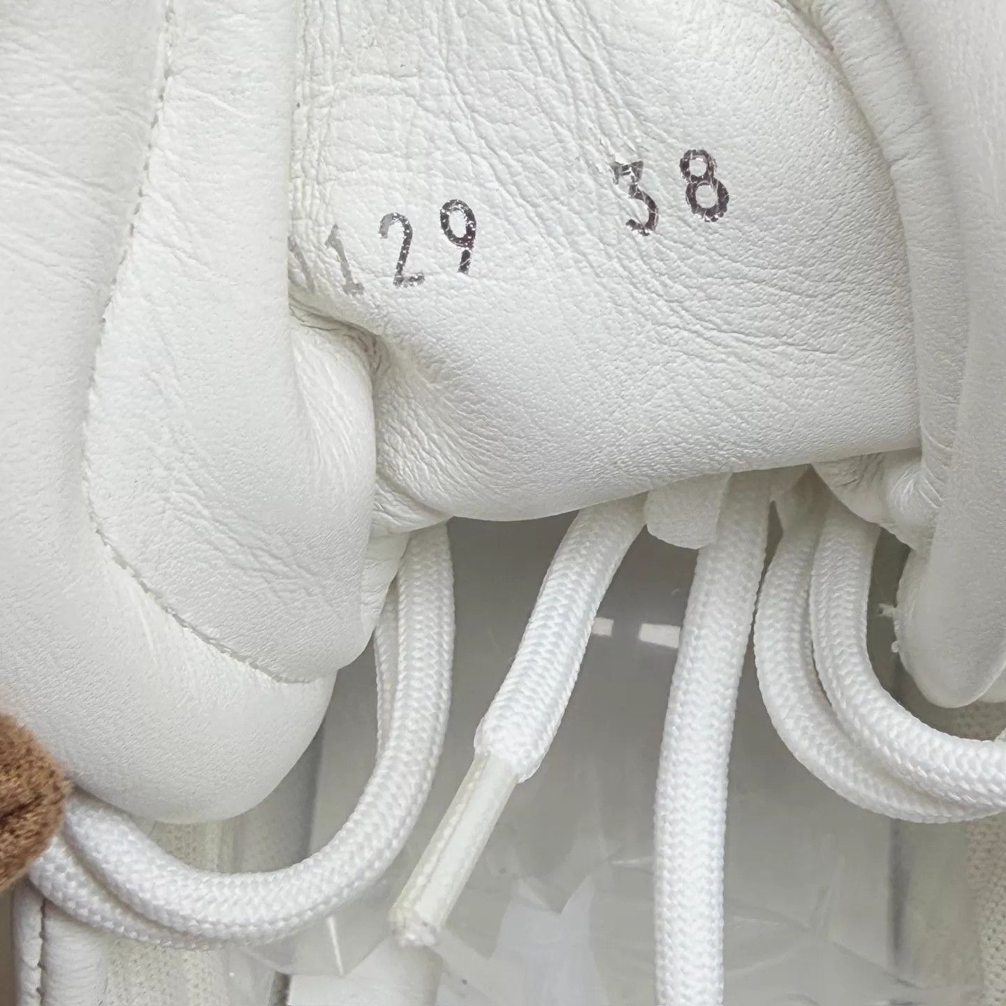 Louis Vuitton LV White Brown Monogram Arch Dad Shoe 38 95 New Size US 7.5 / IT 37.5 - 7 Thumbnail