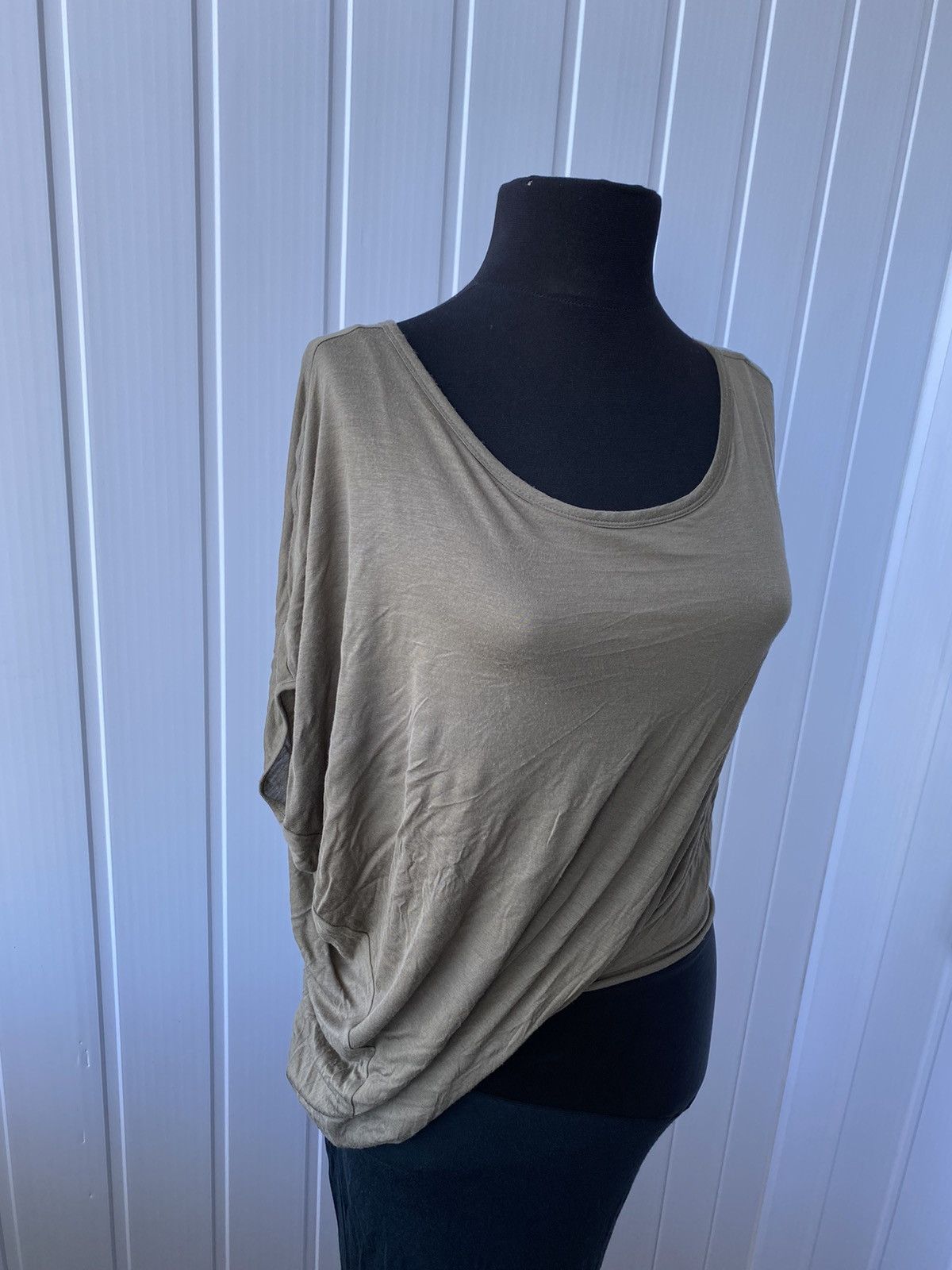 Helmut Lang Helmut Lang Asymmetrical Micro Modal Dress Size M Size M / US 6-8 / IT 42-44 - 4 Thumbnail