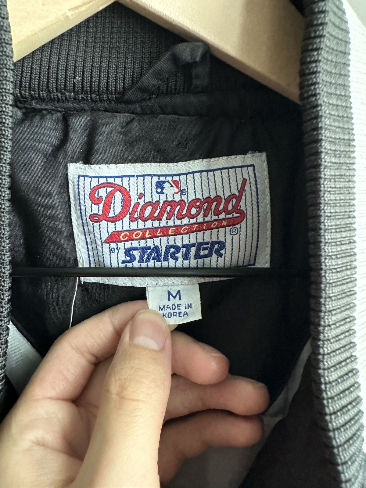 Starter Vintage Chicago White Sox Bomber Jacket Black Size US M / EU 48-50 / 2 - 9 Thumbnail