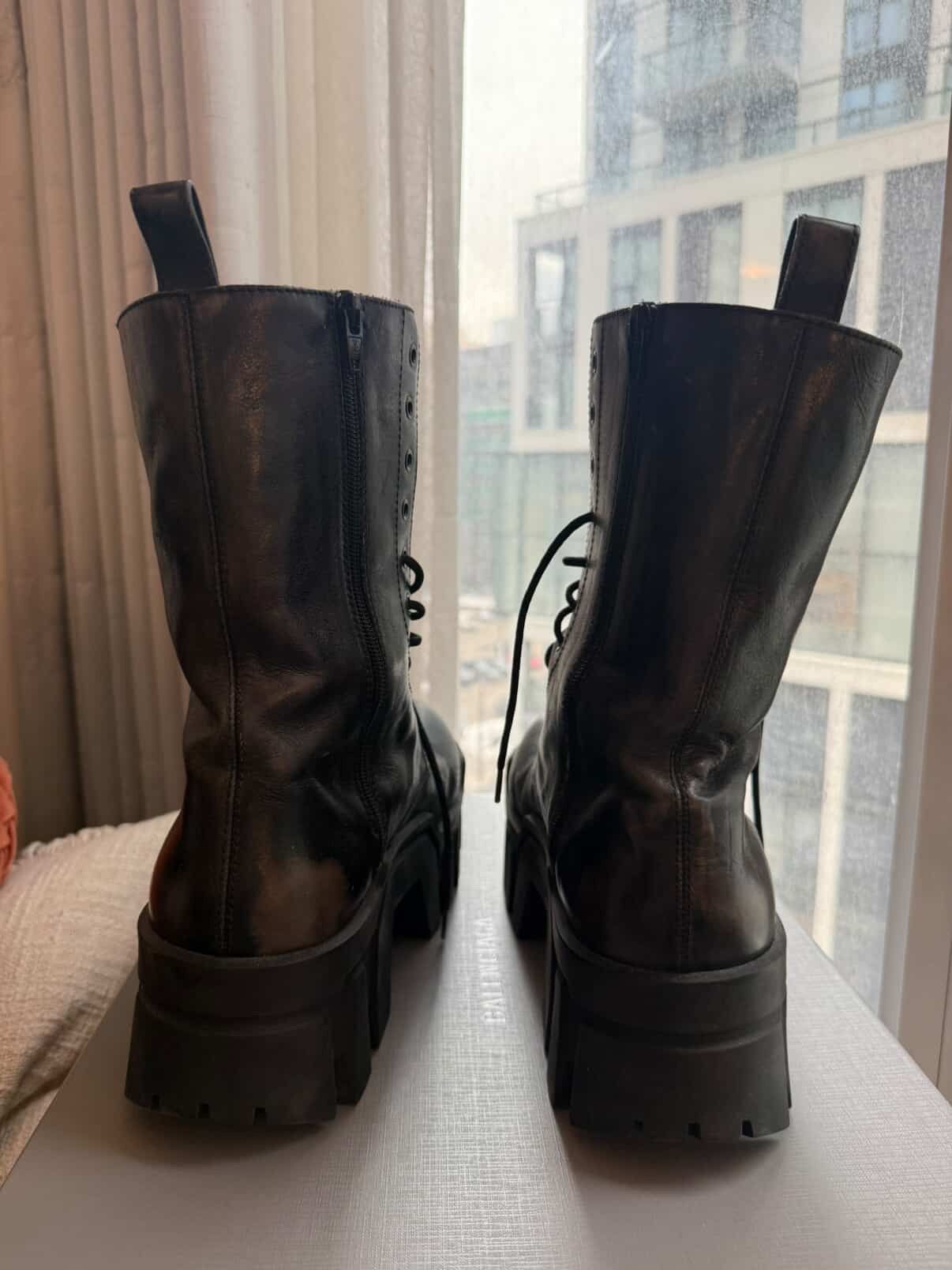Balenciaga Balenciaga Bulldozer Boots Leather Brown 44/ US 11 Size US 11 / EU 44 - 4 Thumbnail