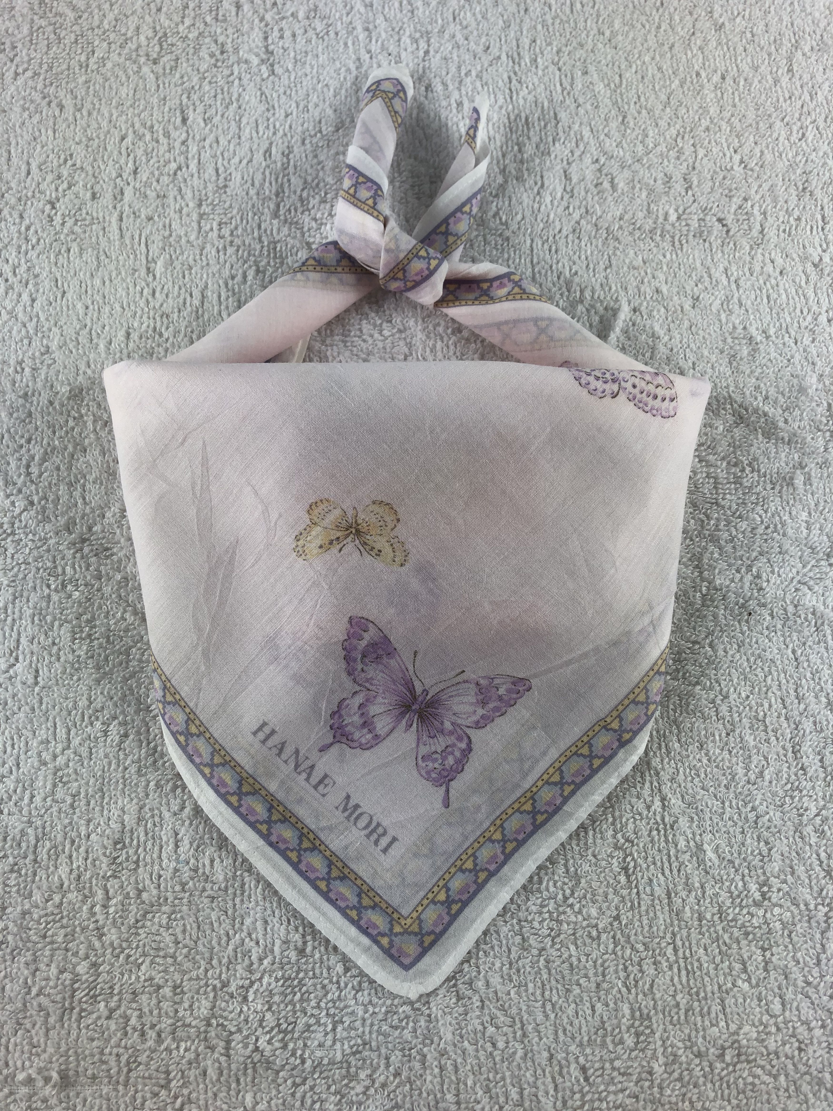 Hanae Mori × Japanese Brand × Vintage Hanae Mori Handkerchief / Bandana / Neckerchief Size ONE SIZE - 2 Thumbnail