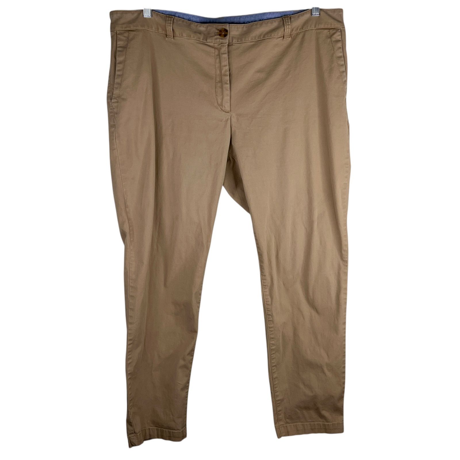 Other Talbots Womens Capri Pants Khaki Beige 16W Size 38" / US 16 / IT 52 - 3 Thumbnail