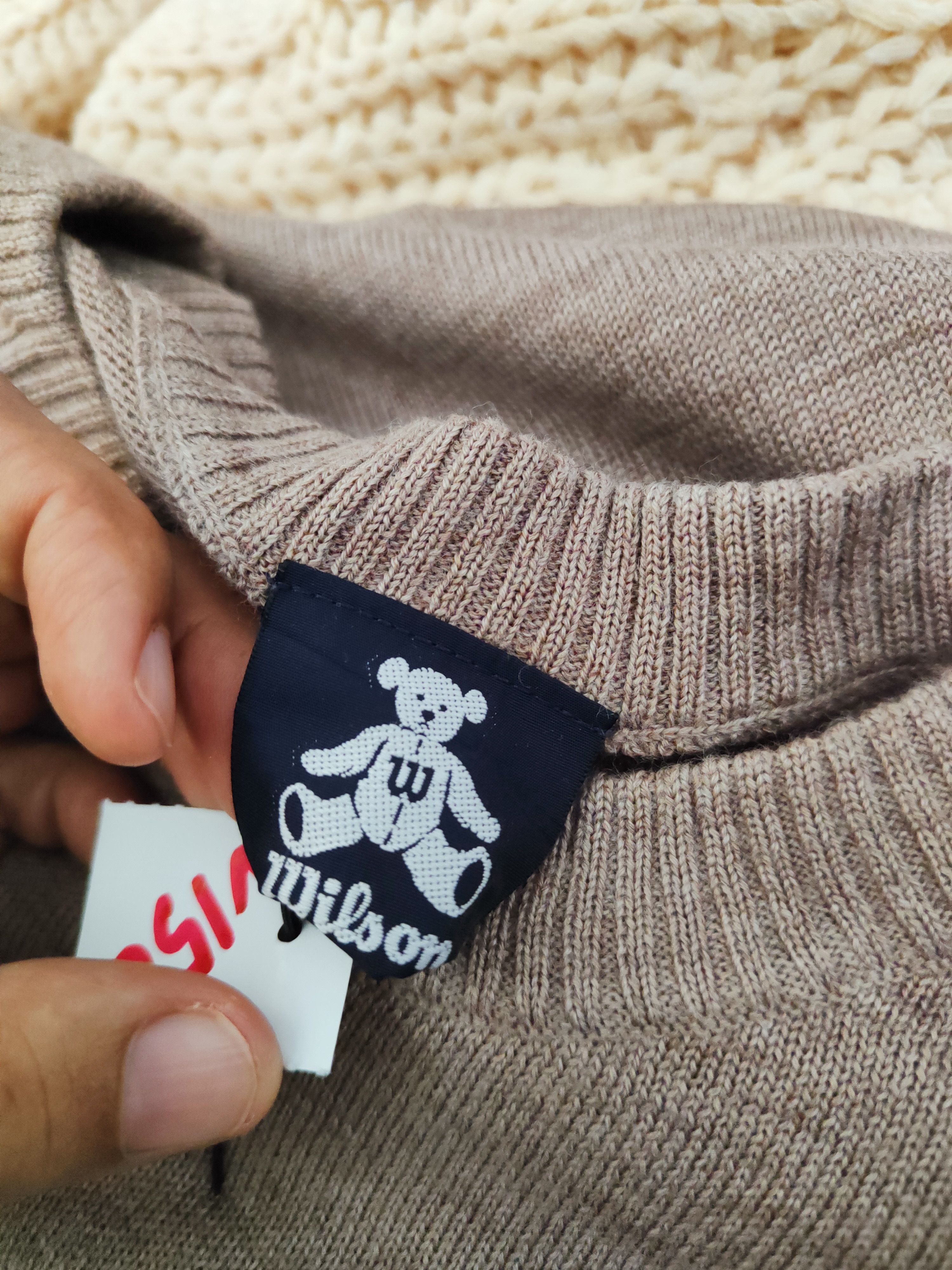 Japanese Brand Wilson Brown Knitwear Sweatshirts #W150 Size M / US 6-8 / IT 42-44 - 15 Thumbnail