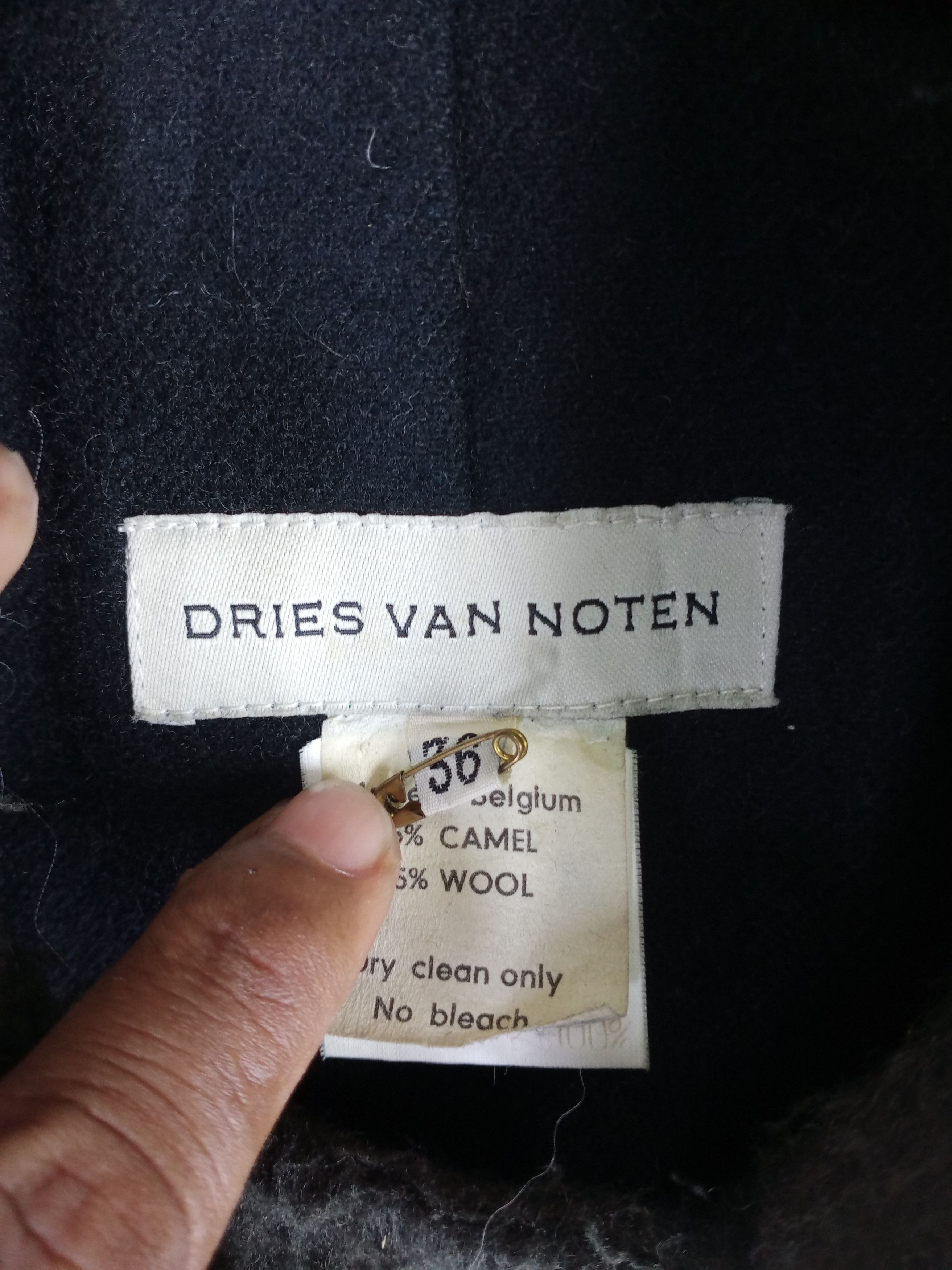 Dries Van Noten Dries Van Noten Comel/Wool Long Coat Size US S / EU 44-46 / 1 - 5 Thumbnail