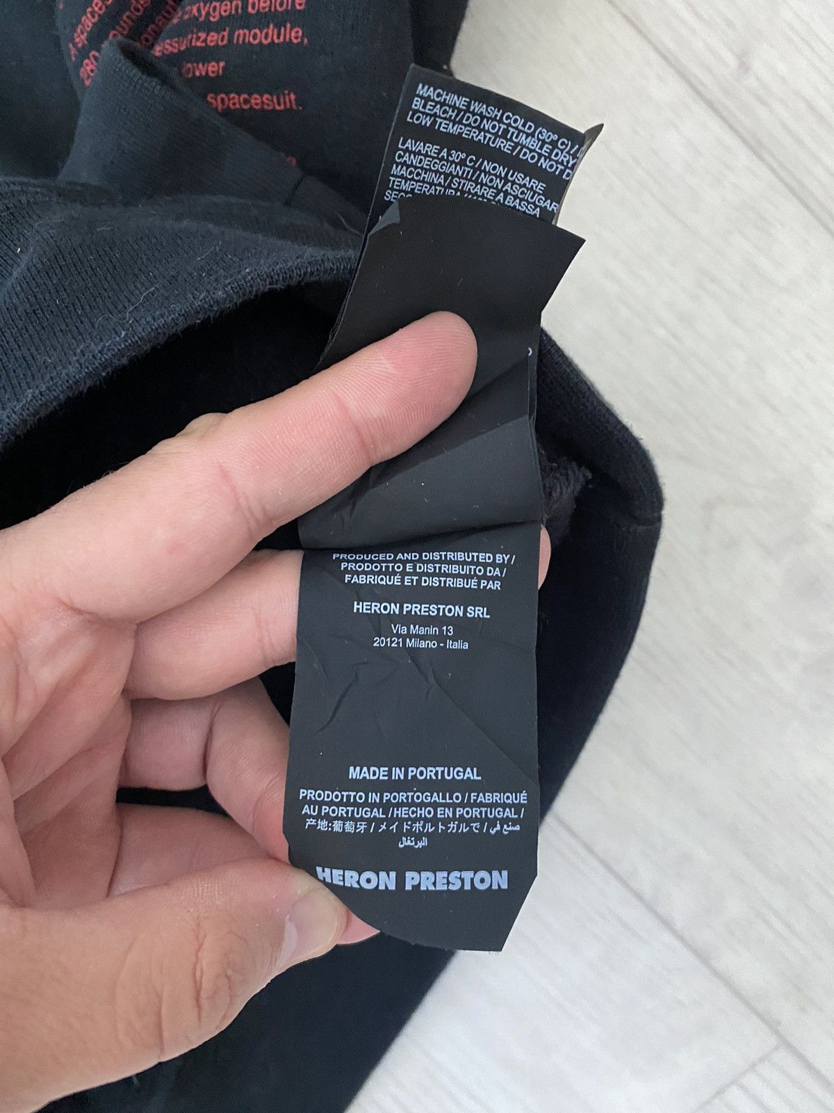 Heron Preston Heron Preston NASA logo hoodie oversize Size US M / EU 48-50 / 2 - 10 Thumbnail