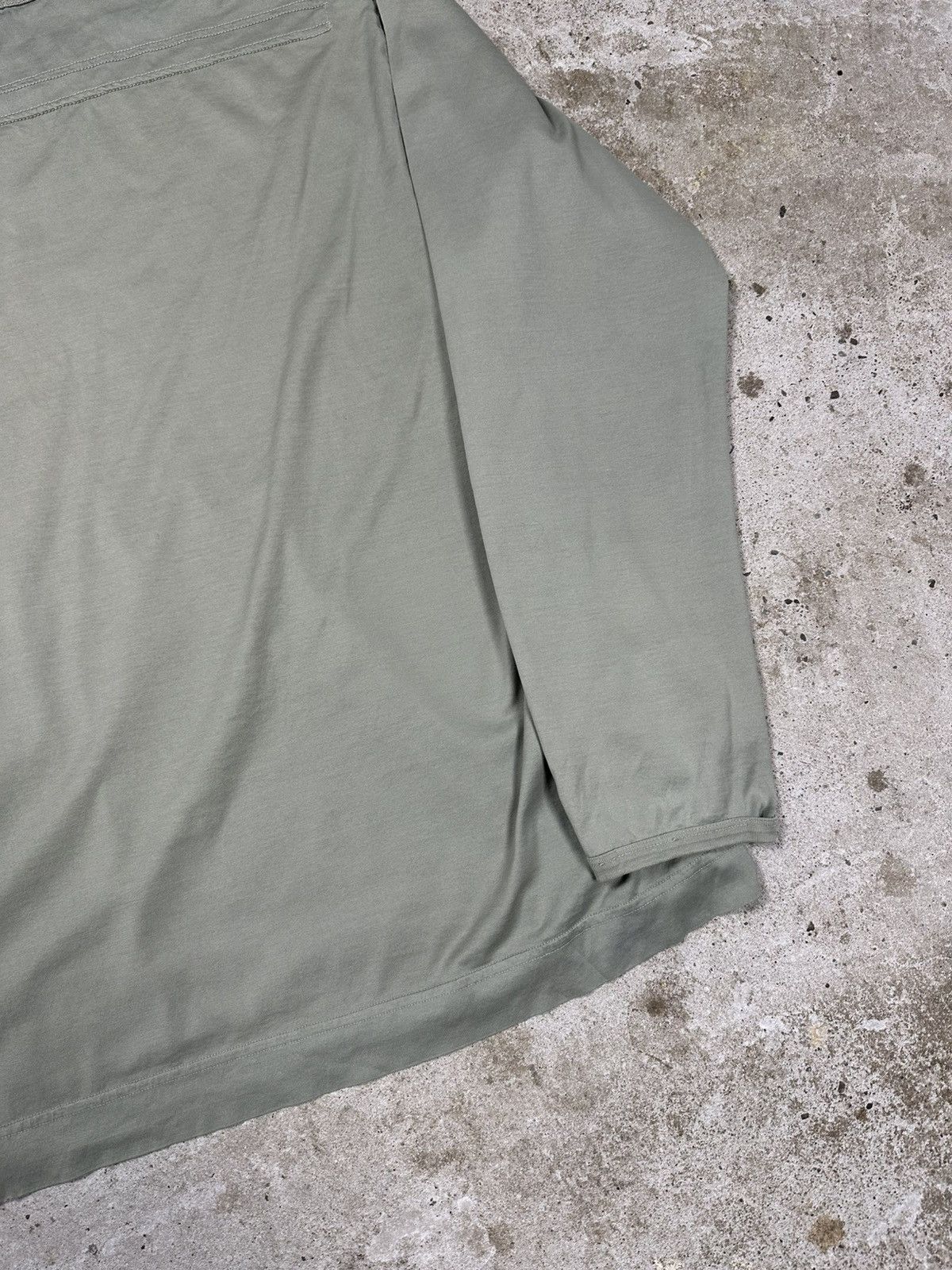 Stone Island Stone Island Olive Long Sleeve Tee Pocket Size US XL / EU 56 / 4 - 14 Thumbnail