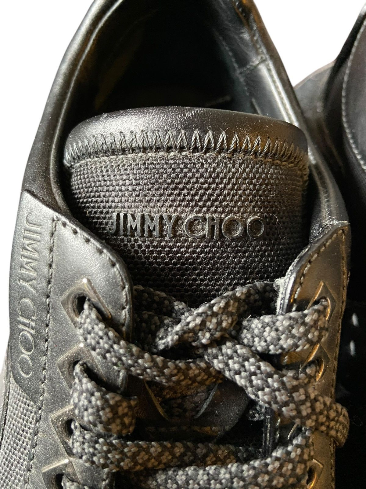 Jimmy Choo Jimmy Choo Diamond Sole Sneakers Size US 10.5 / EU 43-44 - 6 Thumbnail