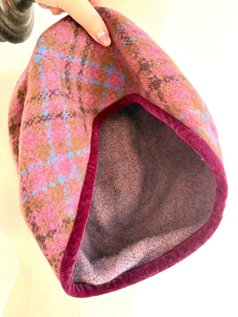 Vivienne Westwood Vivienne Westwood Pink checkered reverse side cap Size ONE SIZE - 3 Thumbnail