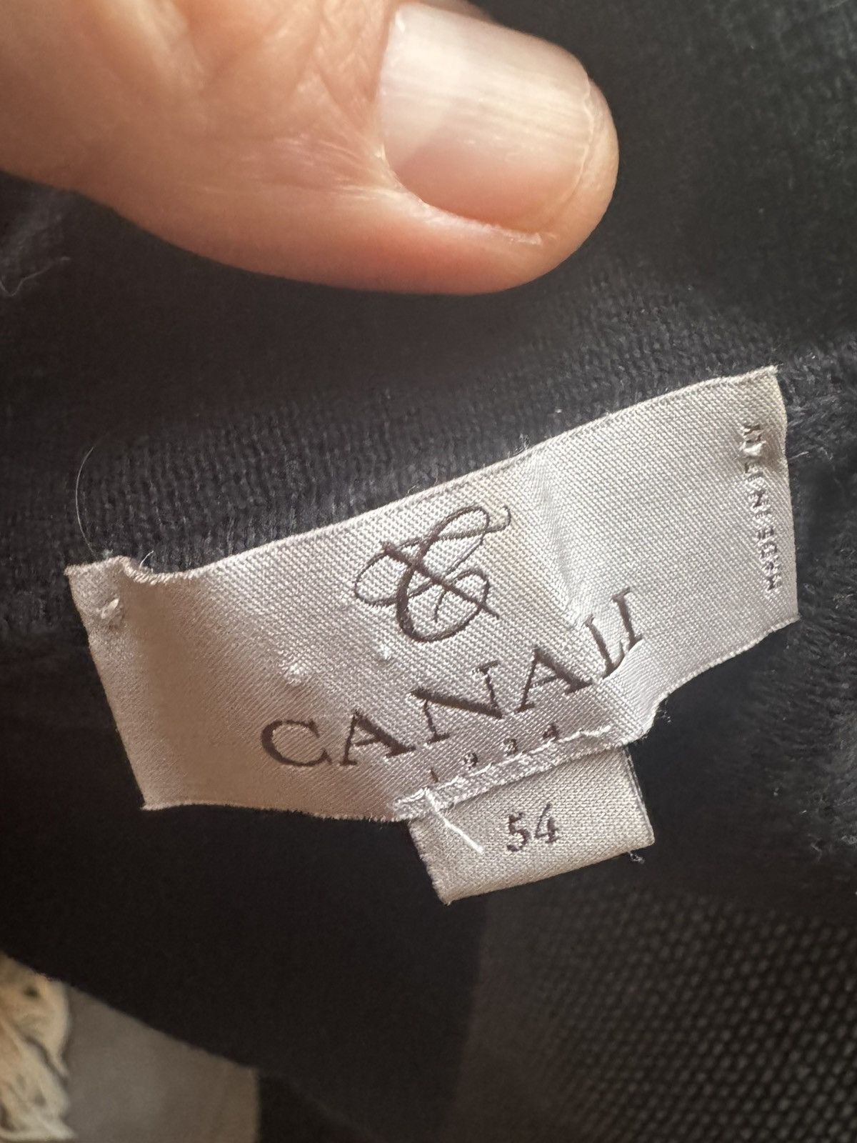 Canali CANALI men knit polo sizes Shown in photos by tape measure Size US L / EU 52-54 / 3 - 13 Thumbnail