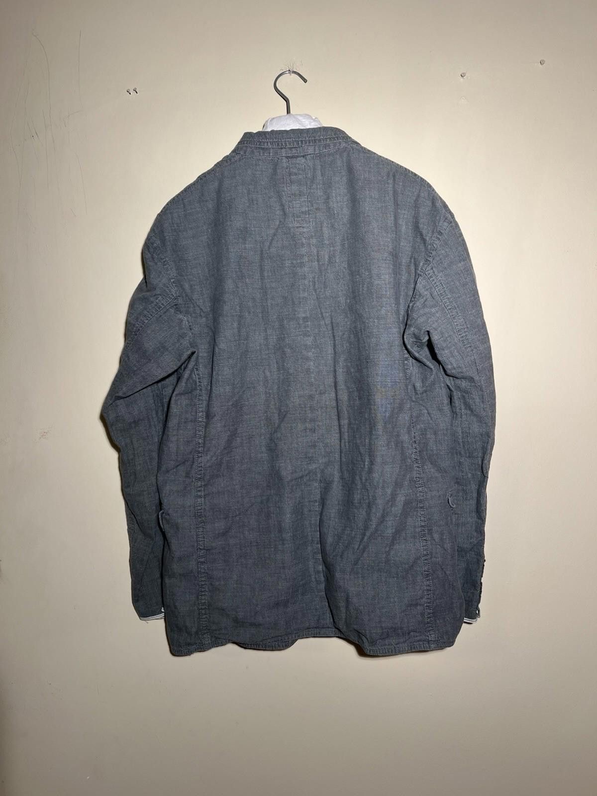 Wtaps Pre-Owned Wtaps Military Denim Blazer Jacket Navy M Size US M / EU 48-50 / 2 - 4 Thumbnail