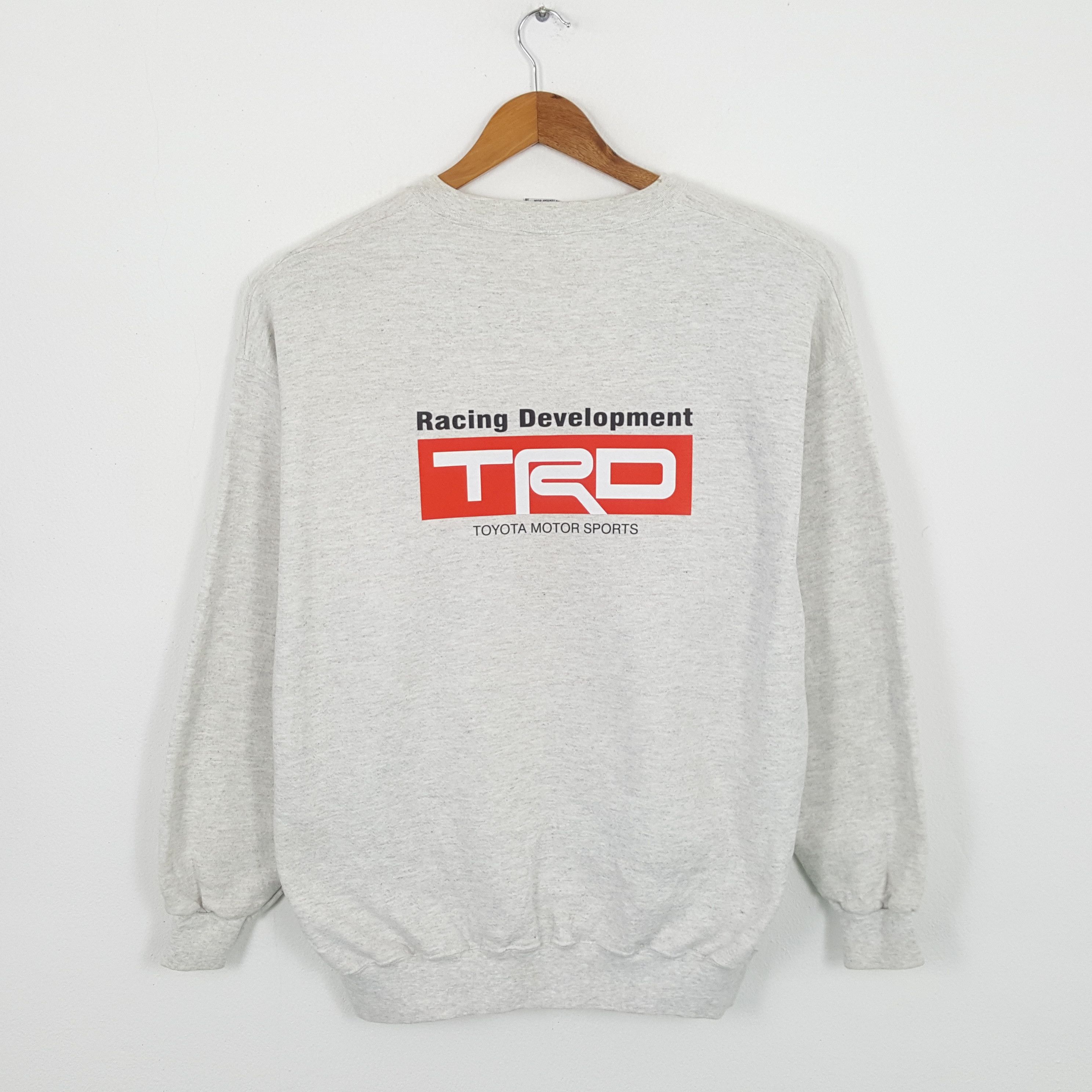 Vintage TRD TOYOTA MOTORSPORTS Japan Racing Team Sweatshirt