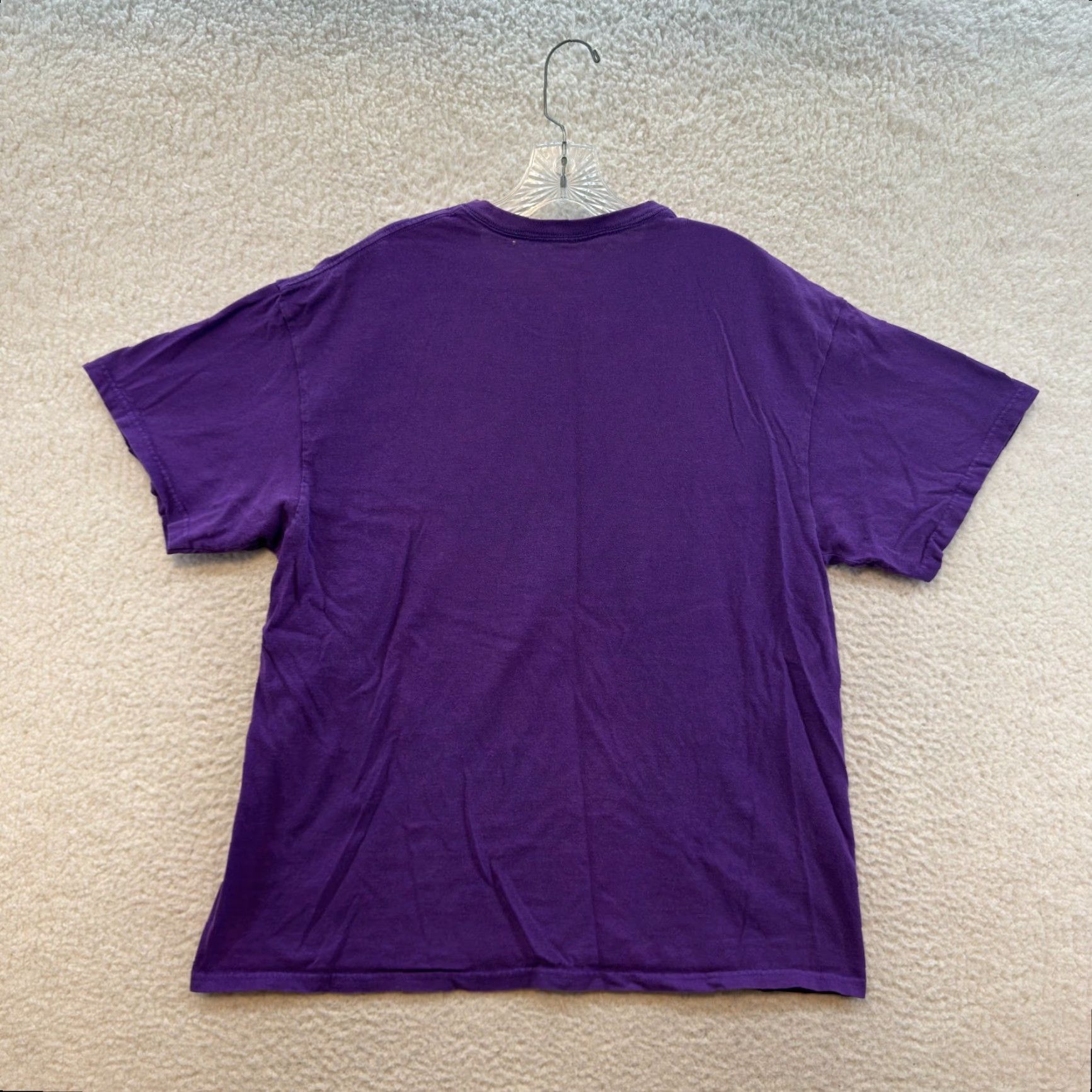 Logo 7 VINTAGE DC T-Shirt Purple XL Logo Graphic Skater Grunge Unisex Size US XL / EU 56 / 4 - 2 Thumbnail
